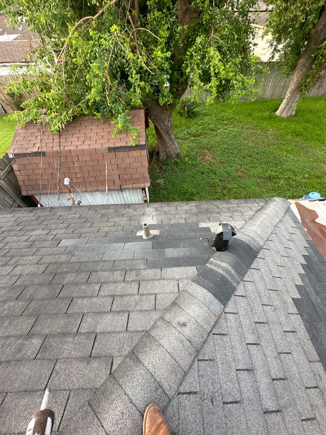 Hail Damage using Owen's Corning Duration (Lifetime) Shingles by Roof Repair Services LLC