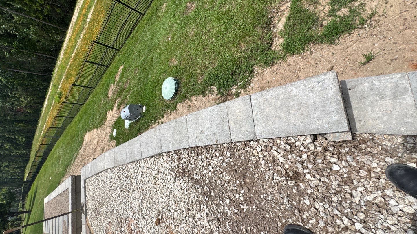 🏡 Duane’s Complete Retainer Wall & Hardscape Walkway by Texas Urban Elements