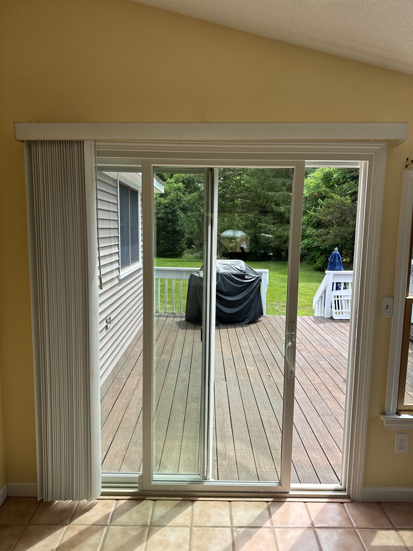 Patio Door and Window Installation Using Infinity by Marvin by DiGiorgi Roofing and Siding Inc
