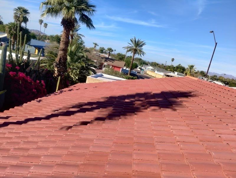Terracotta Concrete Tile by Reimagine Roofing