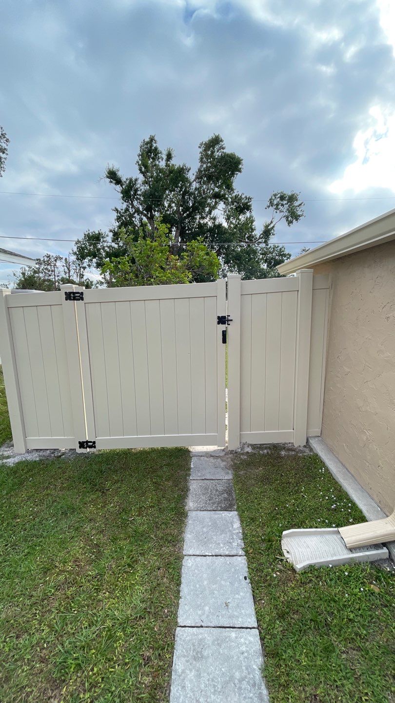 Vinyl Fence Installation using Vinyl Privacy Fence  by Asap fence and gates, LLC