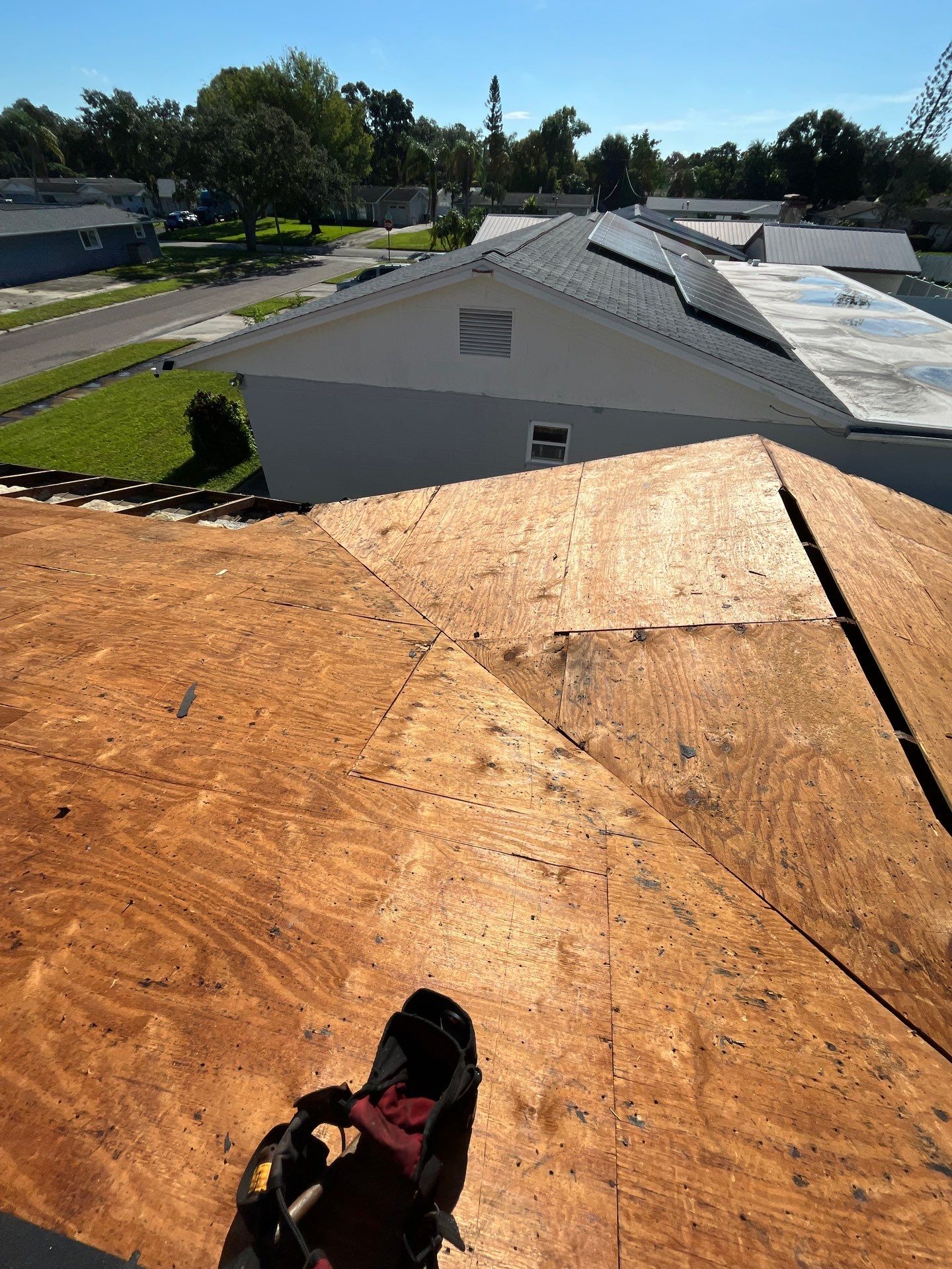 Project in St. Petersburg 33702 by Mitchell Roofing Company LLC 