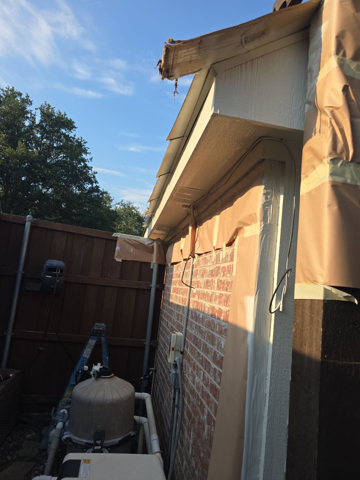 Dog Door Replacement by First Out Roofing 