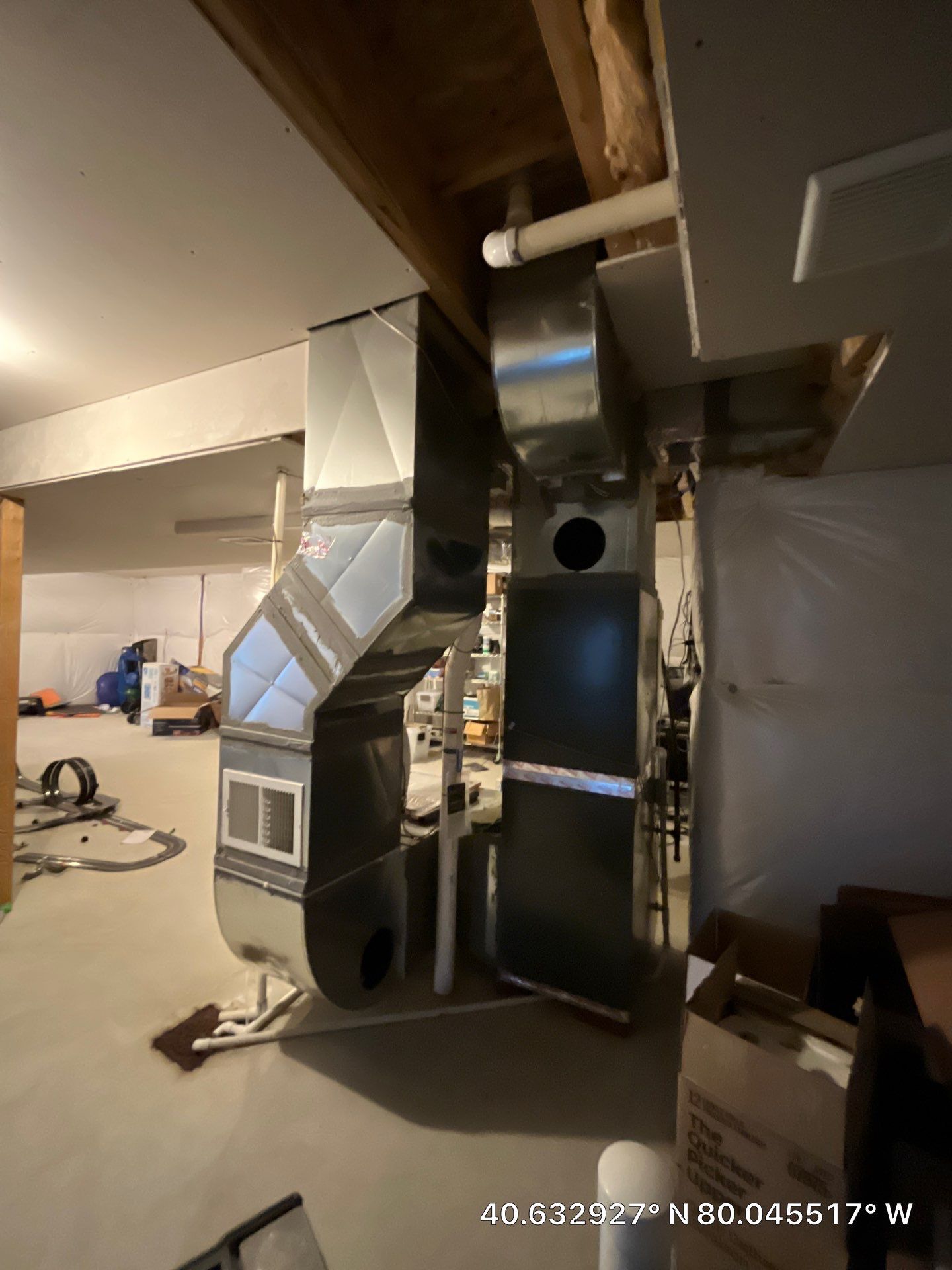 Air Duct Cleaning With a Vacuum Truck in Wexford, PA. by Superior Air Duct Cleaning