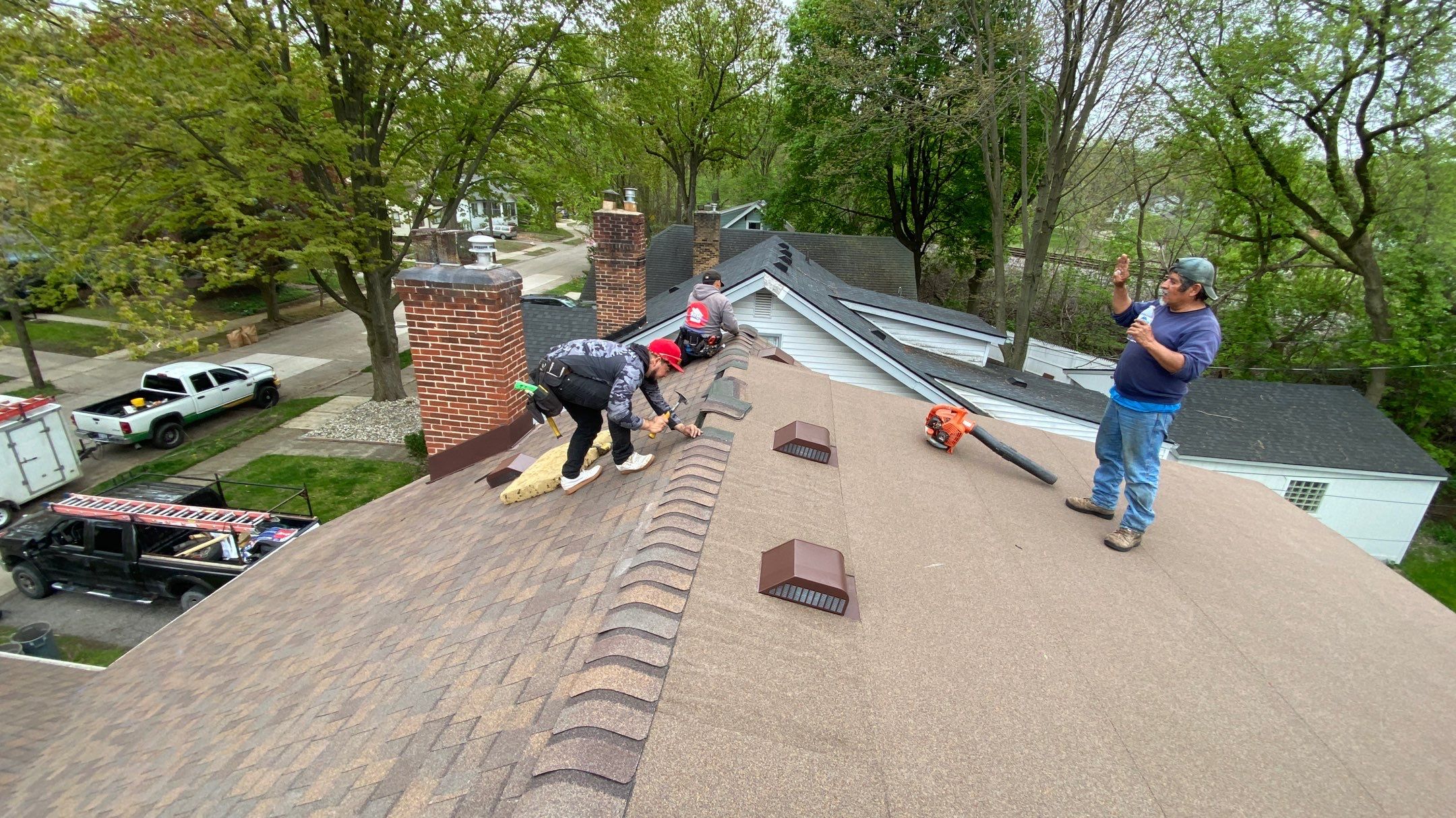 Roof Replacement using CertainTeed Landmark by 180 Contractors