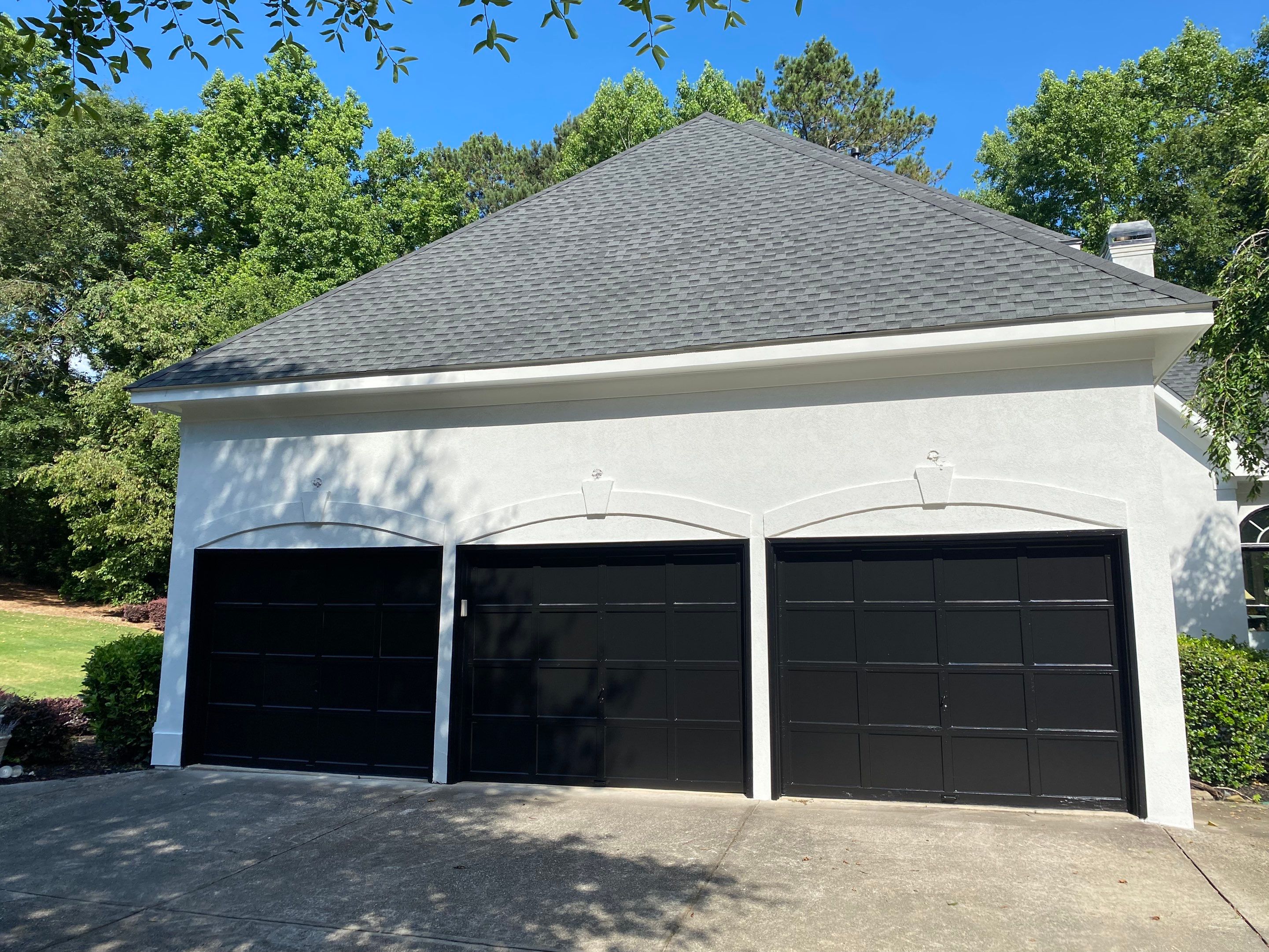 Full Exterior Stucco Painting and Trim Refresh in Alpharetta by Swift Home Renovations