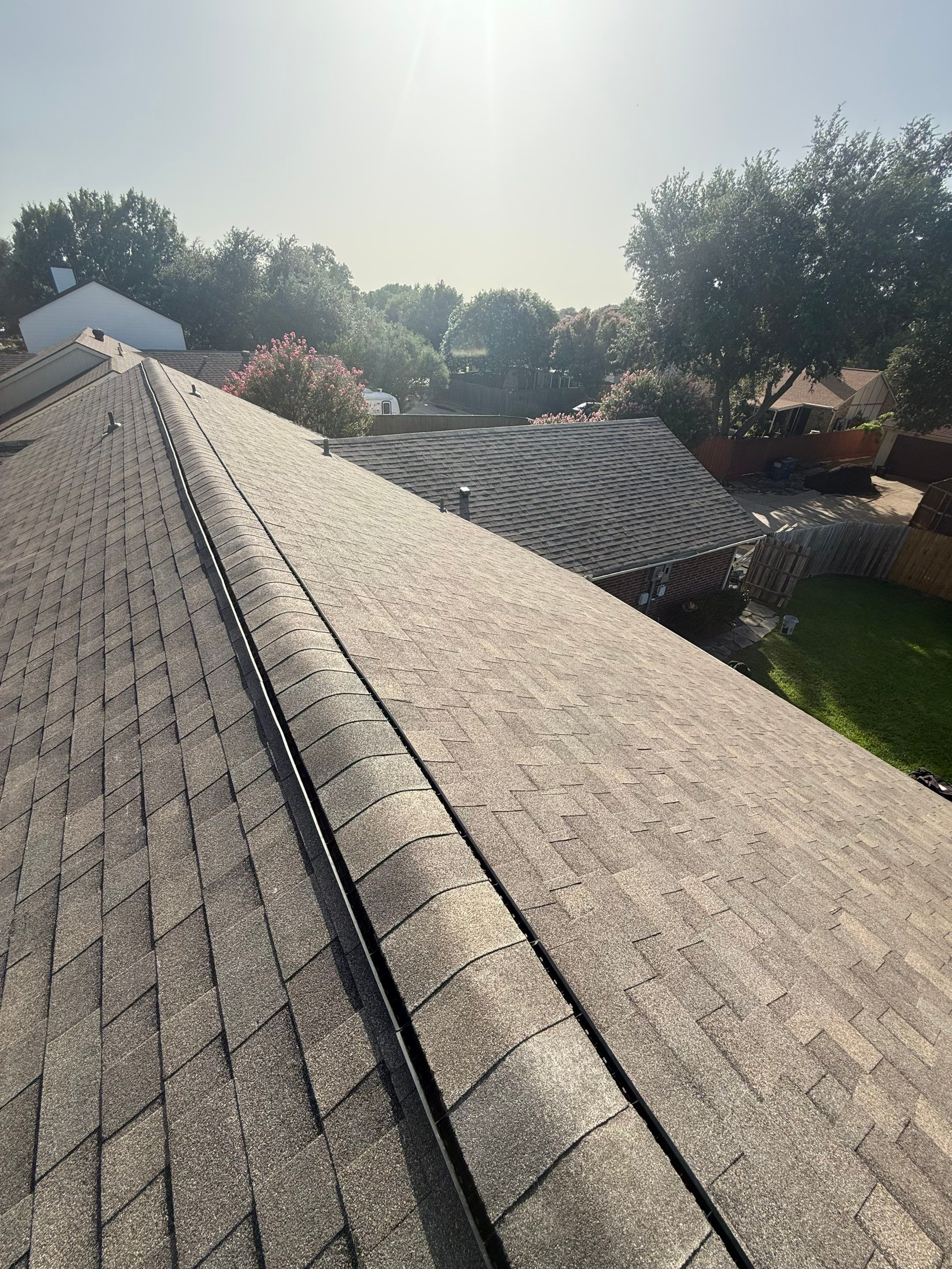 Residential Roofing Installation using Malarkey Highlander Weathered Wood Plus by OneSource Roofing and Restoration