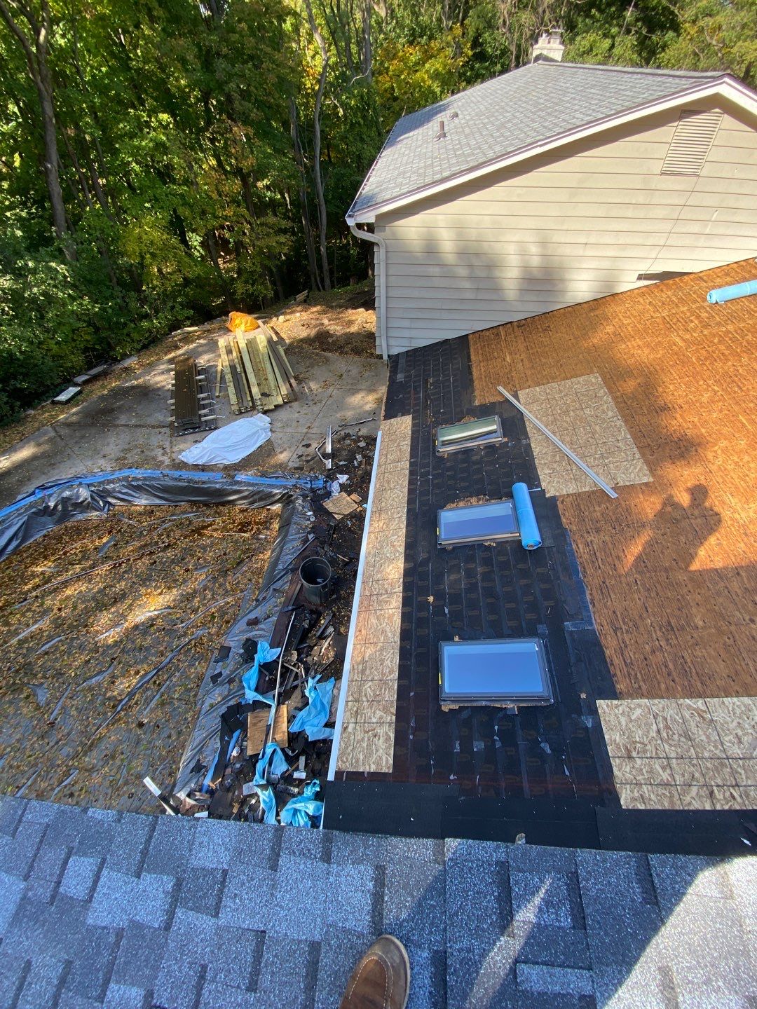 Roof Replacement using CertainTeed Landmark by 180 Contractors