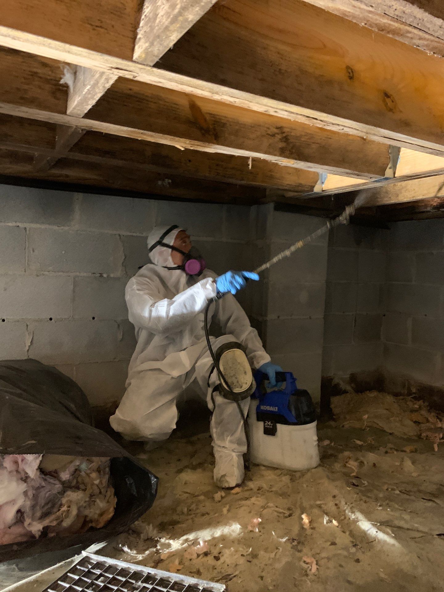 Mold Remediation and Encapsulation Crawlspace by EAS Environmental, LLC.