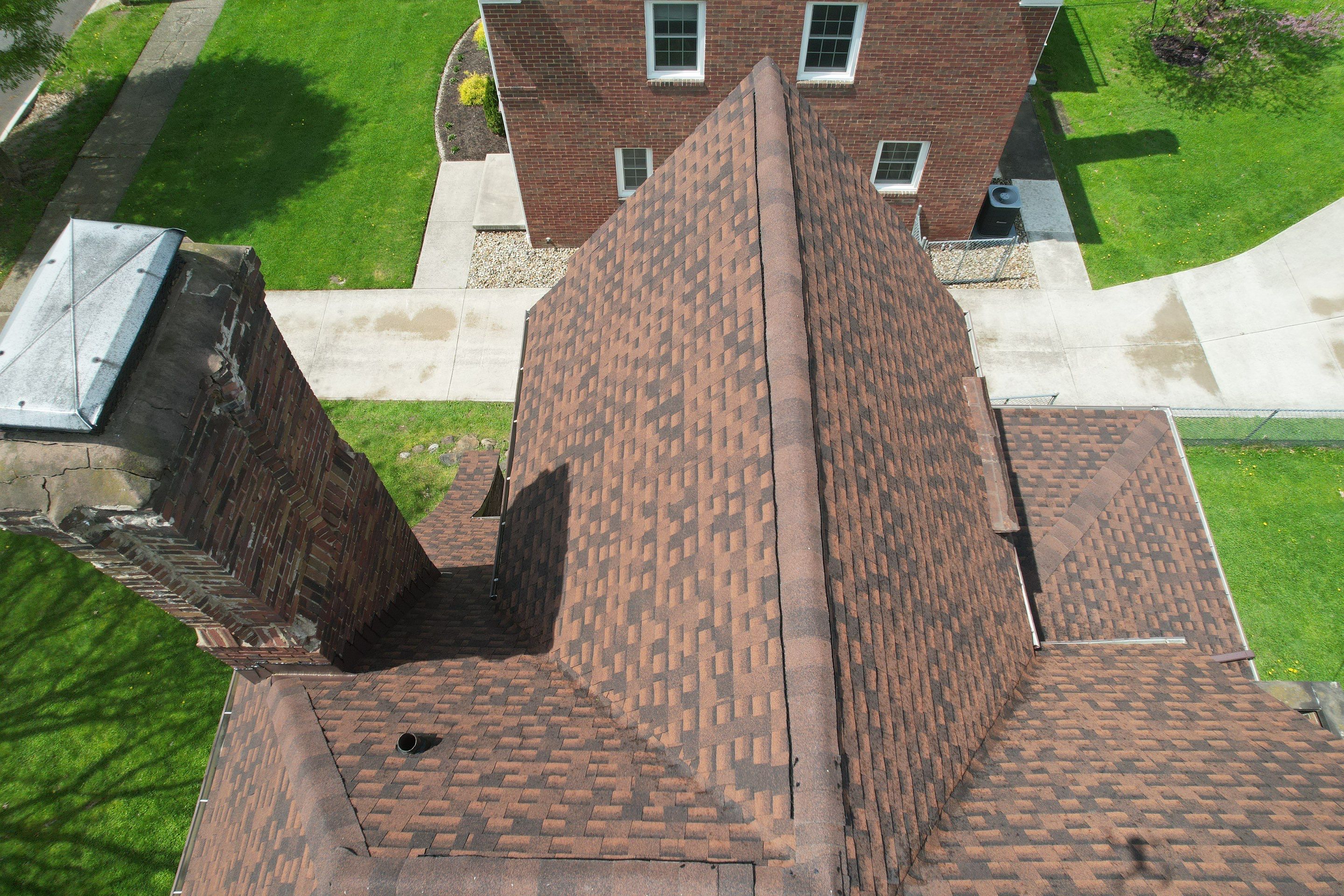 Residential Roof Replacement using GAF Timberline HDZ Hickory - Cleveland Heights by Atlas Roofing & Restoration