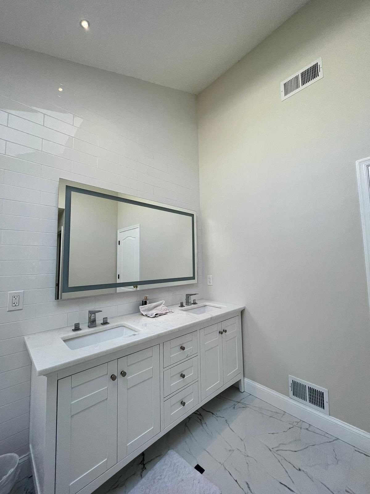 Bathroom Remodel using Tile by Home Concepts Construction