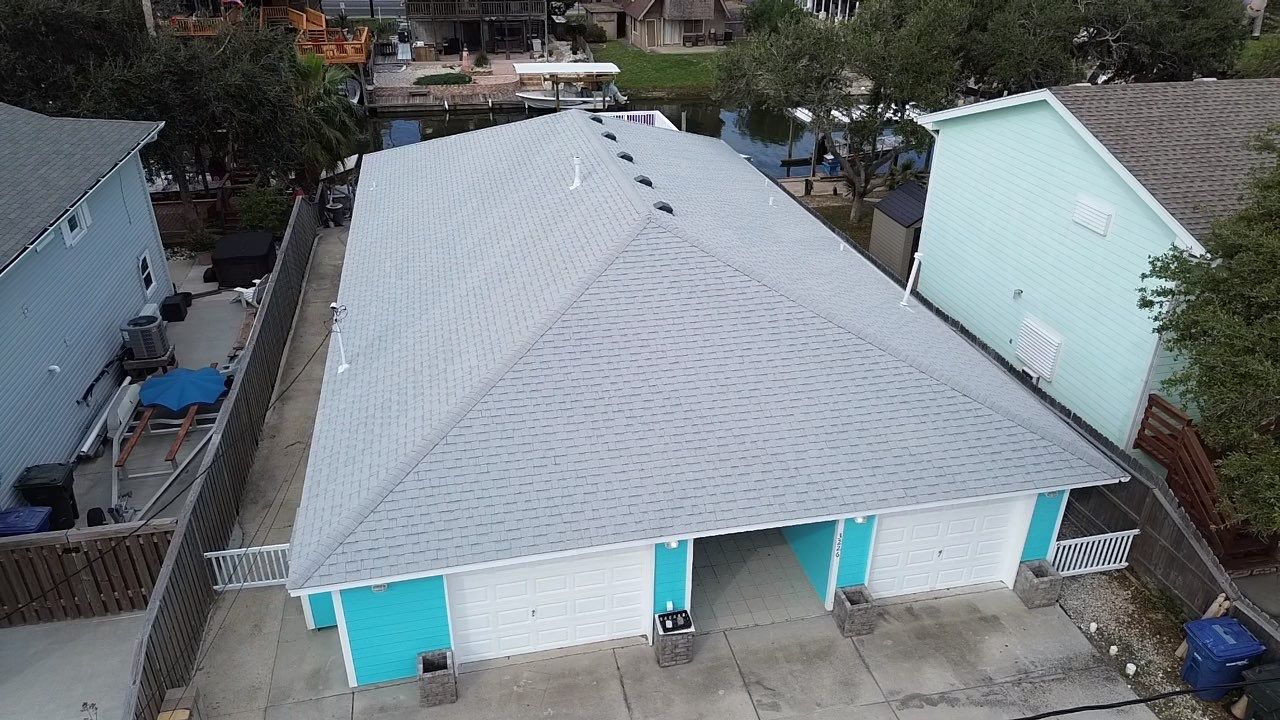 Residential Roofing Installation using Owens Corning Shasta White by Lighthouse Roofing
