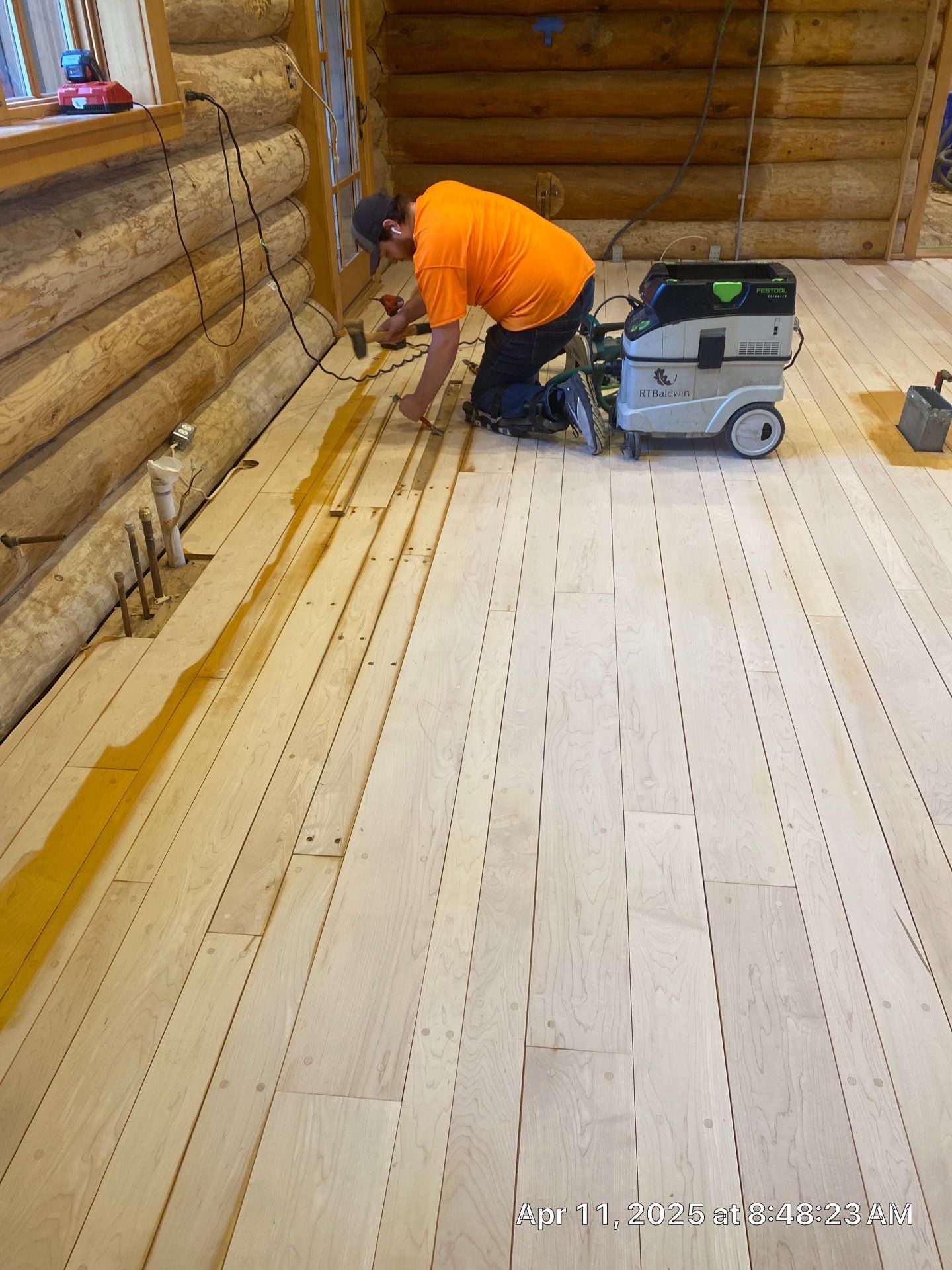 Refinish On Existing Maple by RTBaldwin Hardwood Floors