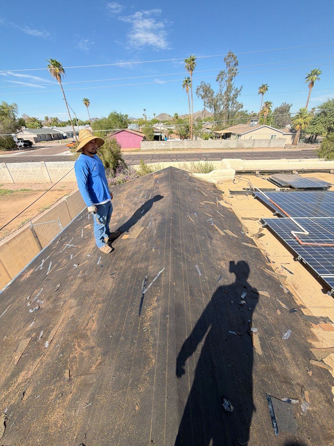 Project in Phoenix, AZ by Saint Roofing
