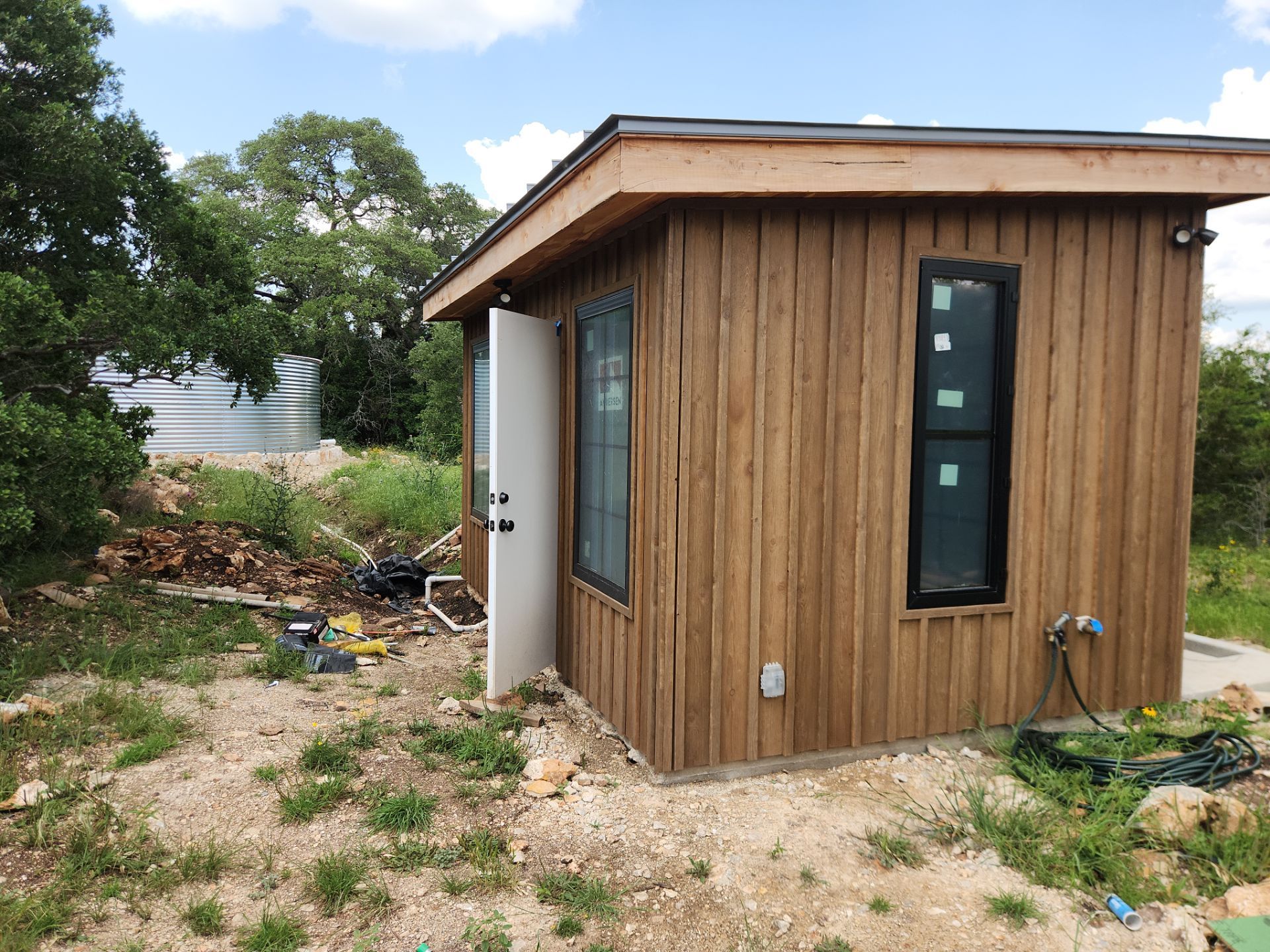 55.2K - Dome - Silver using Aqualine Tank - 3602D by Hill Country Rain Water