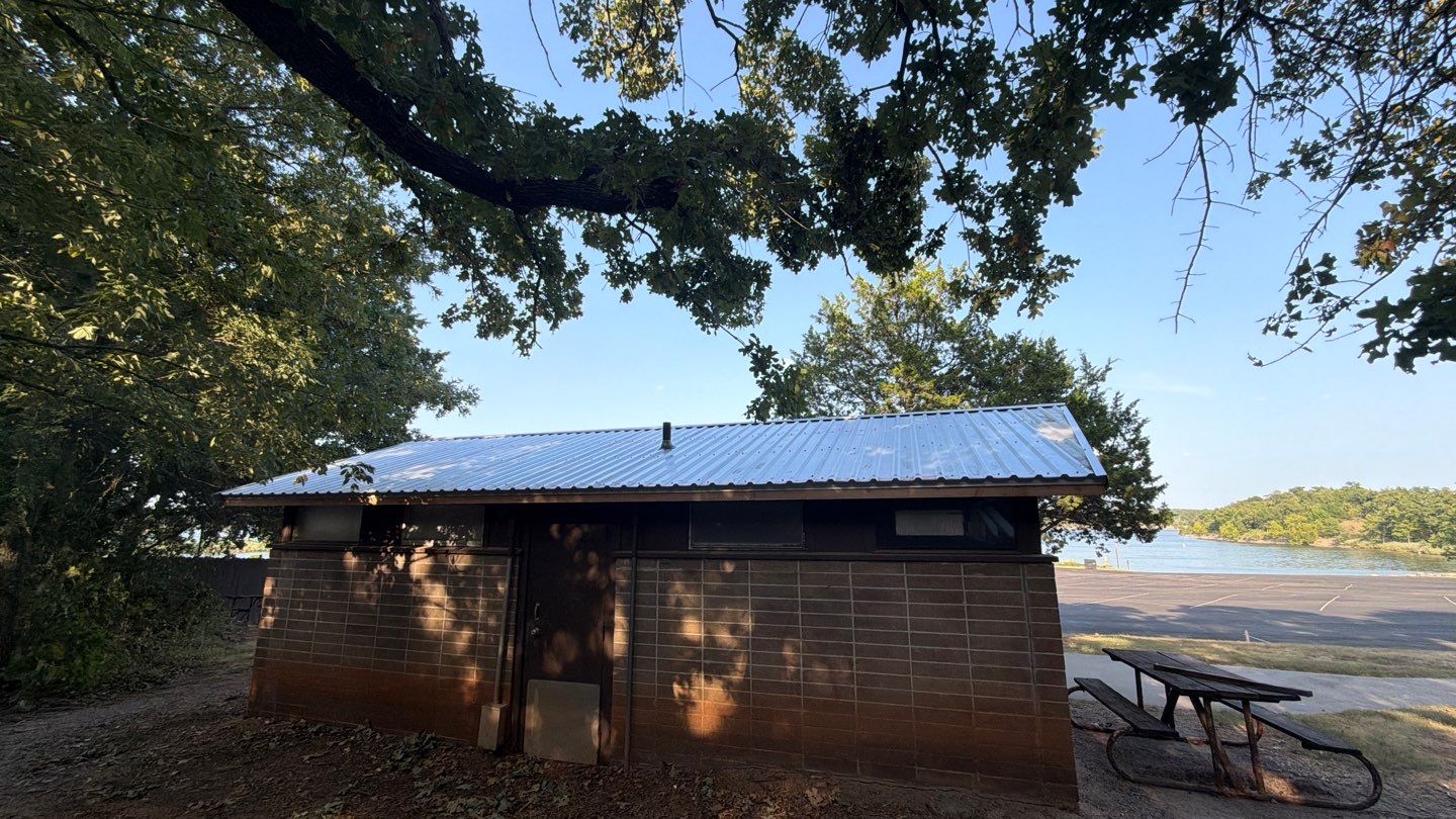 Metal Roof Replacement for Public Park Facility in Sulphur by BANA Roofing and Solar Supply