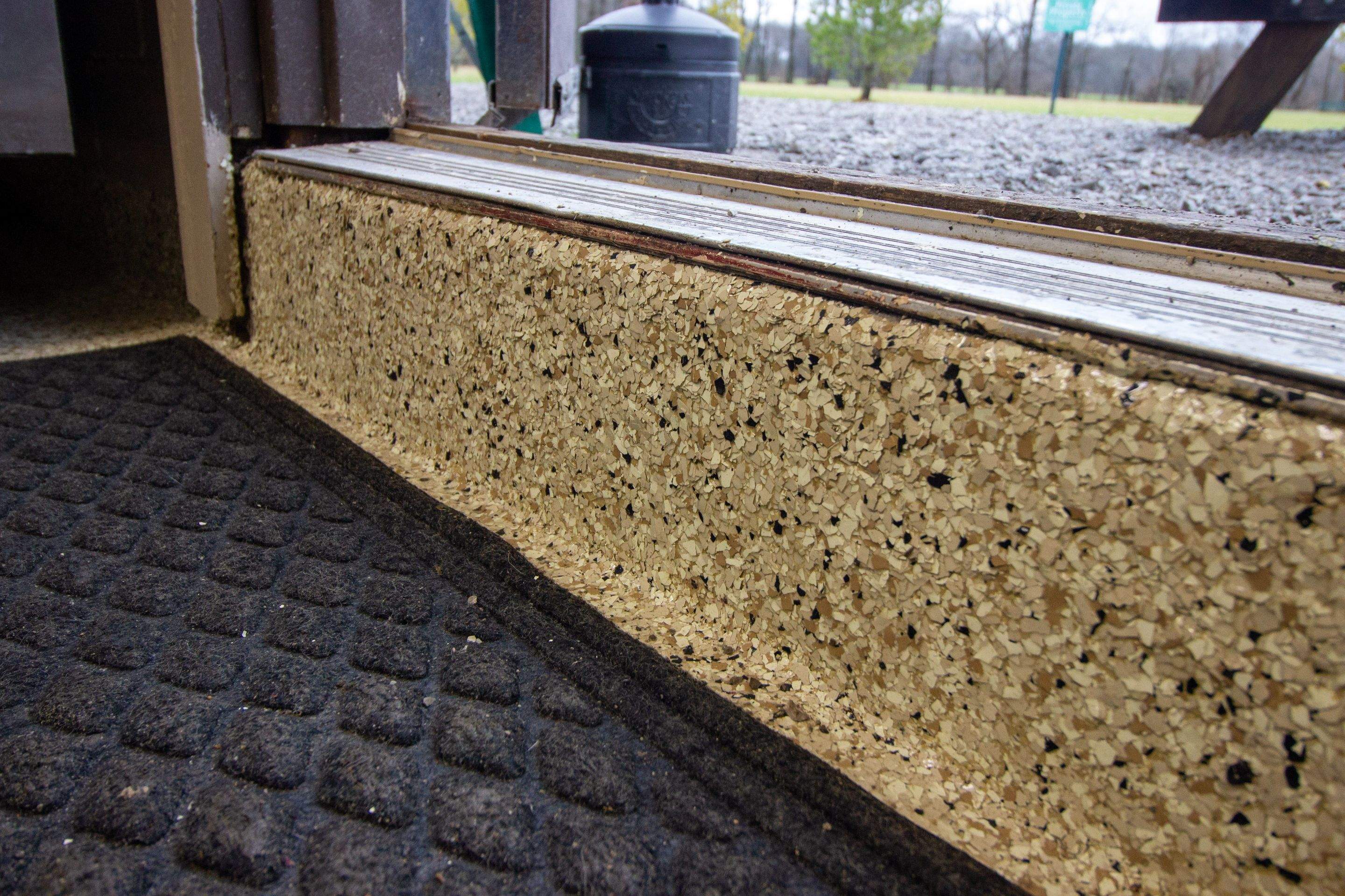Commercial Space using Driftwood by Your1DayFloor.com