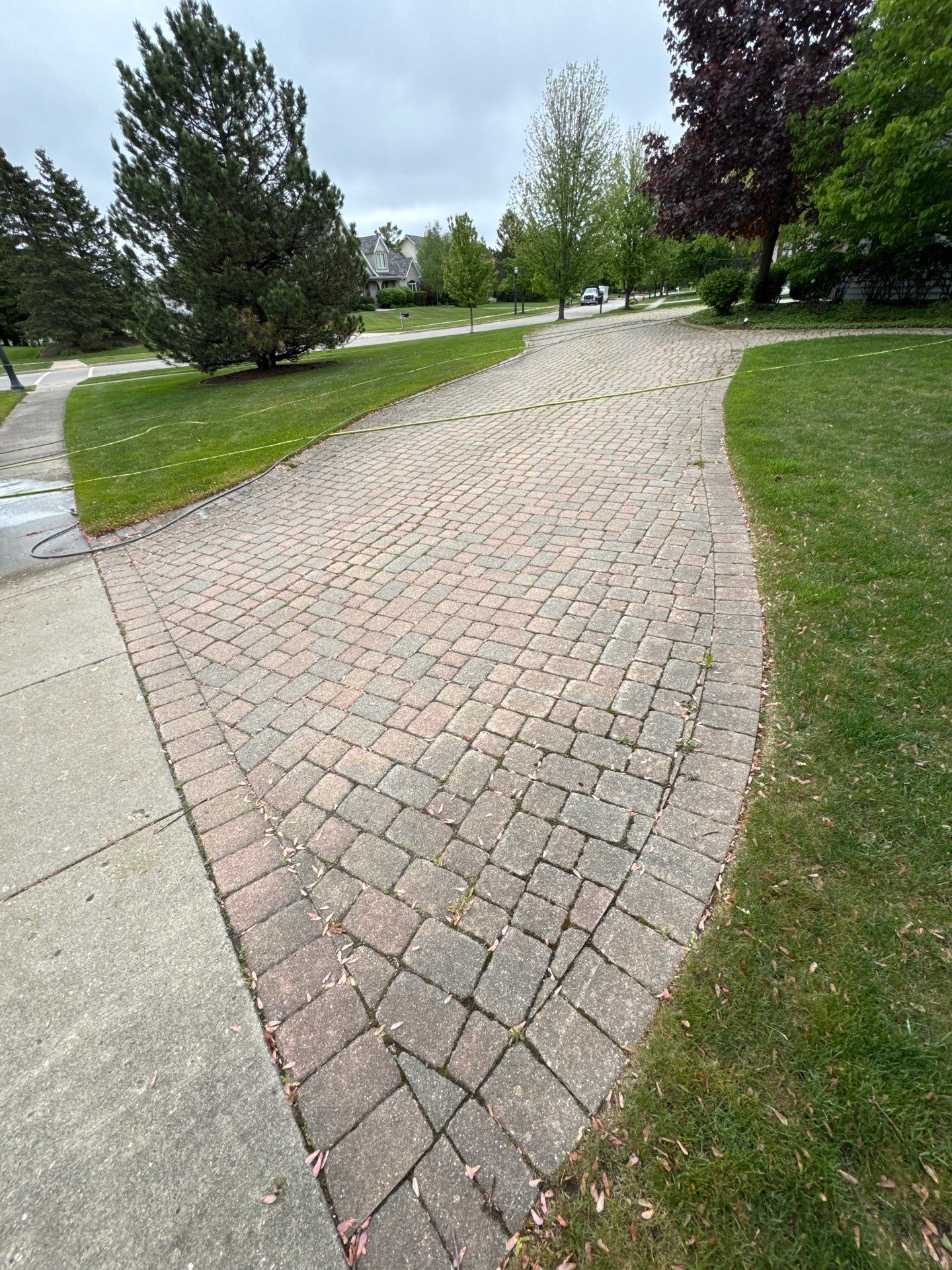 Project in Libertyville by Simmons Power & Soft Washing