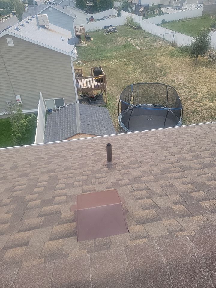 Storm Damaged Roof using GAF Timberline HDZ - Lifetime Shingle by The Roof Doctor