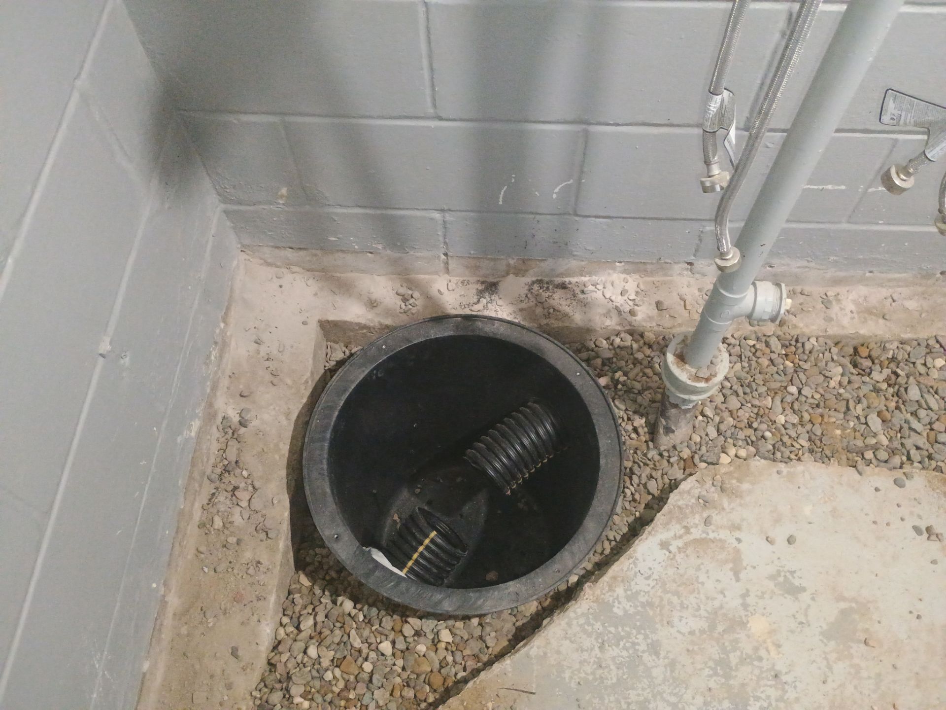 Drain Tile, Sump Pump & Buried Discharge in Columbia Heights by Waterproofing Northeast
