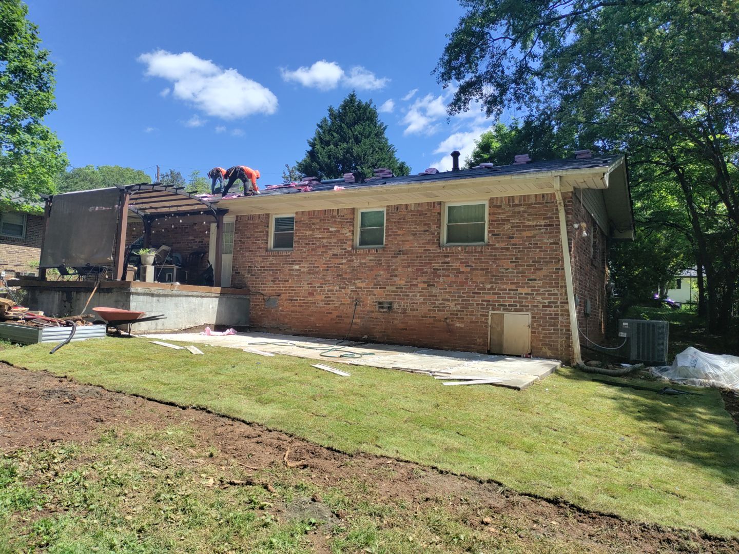 Residential Roofing Installation using Owens Corning by Inspector Roofing and Restoration