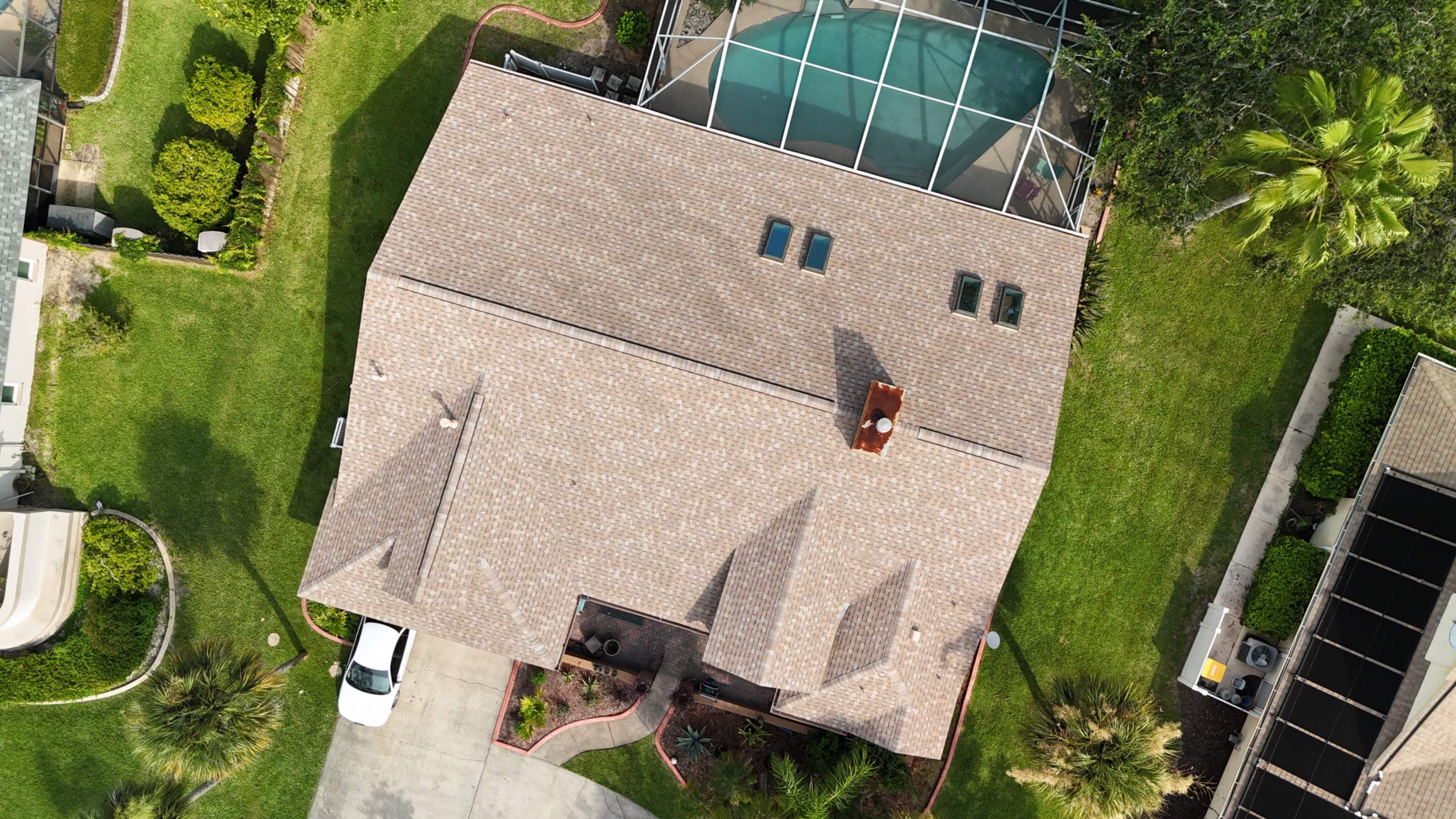 Melbourne Roof Replacement Featuring Architectural Shingles and Structural Decking Repair by Wiedmann Construction & Roofing