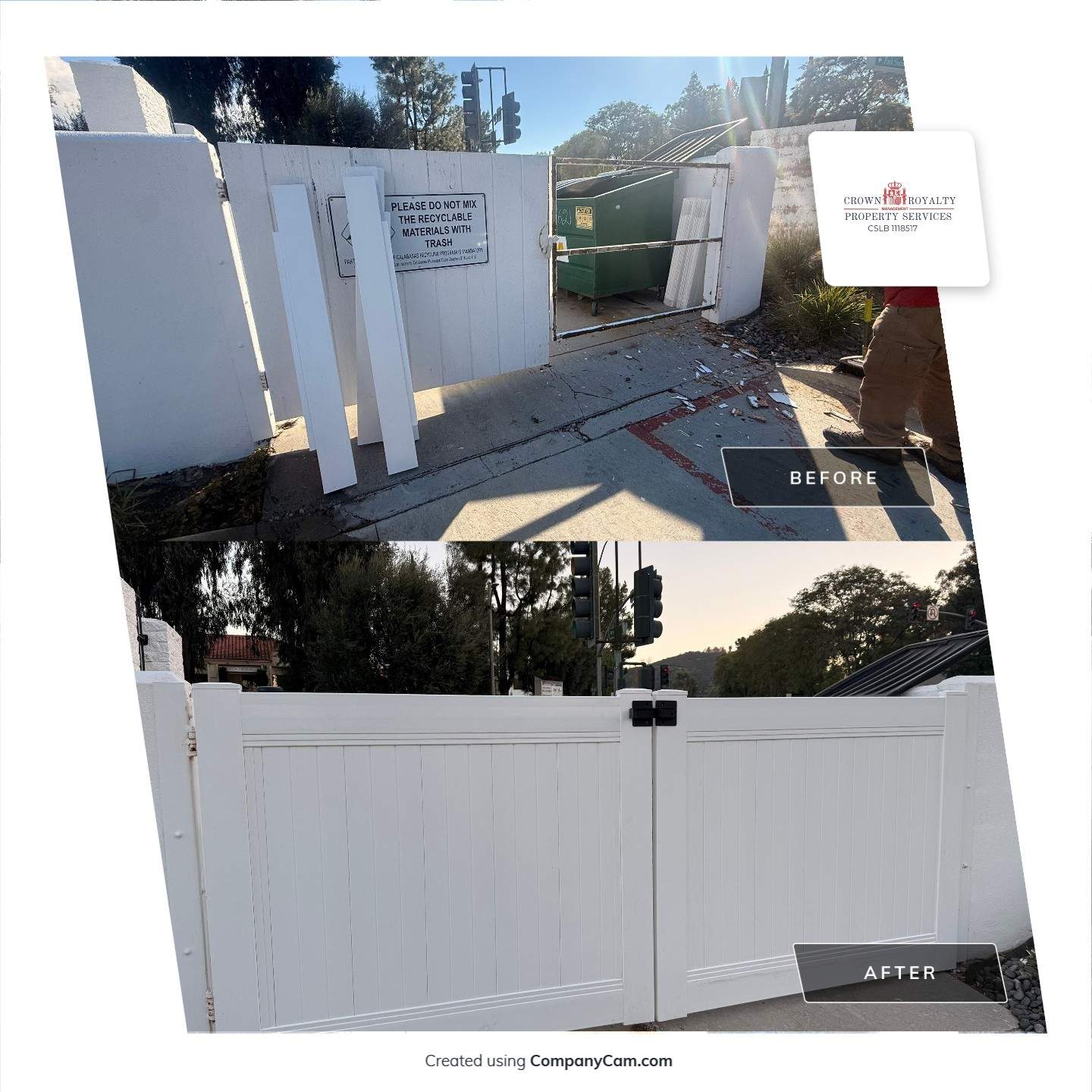 Before and After - ICSC by Crown Royalty Property Services 
