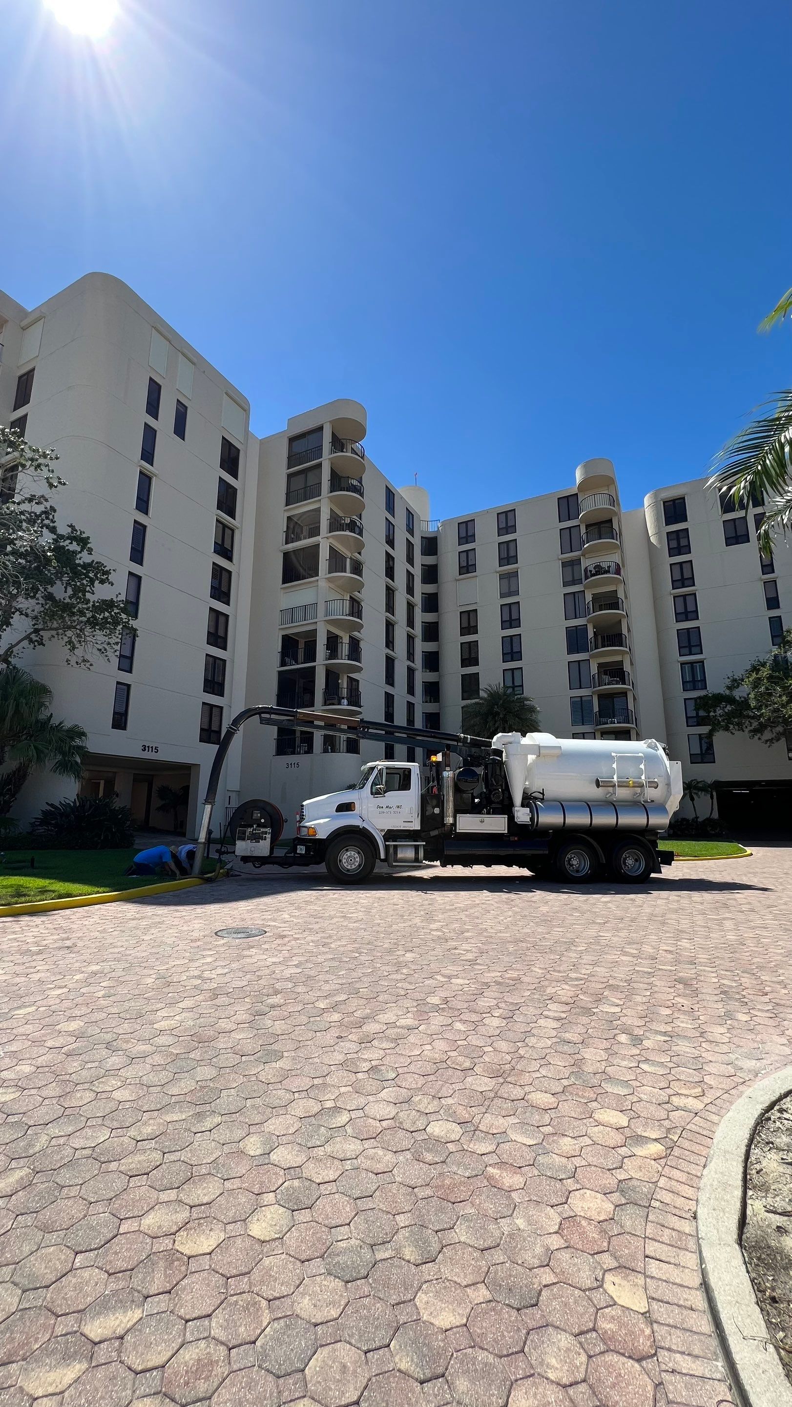 Condo Storm Water System Maintenance by APS Power & Water