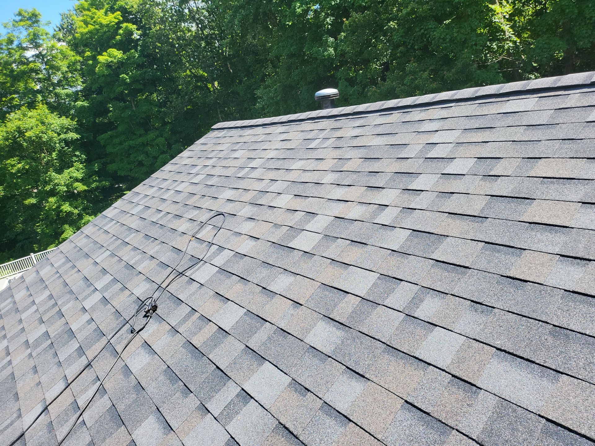 Residential Roofing Installation using Owens Corning TruDefinition Duration AR - Williamsburg Gray by A Plus Exterior