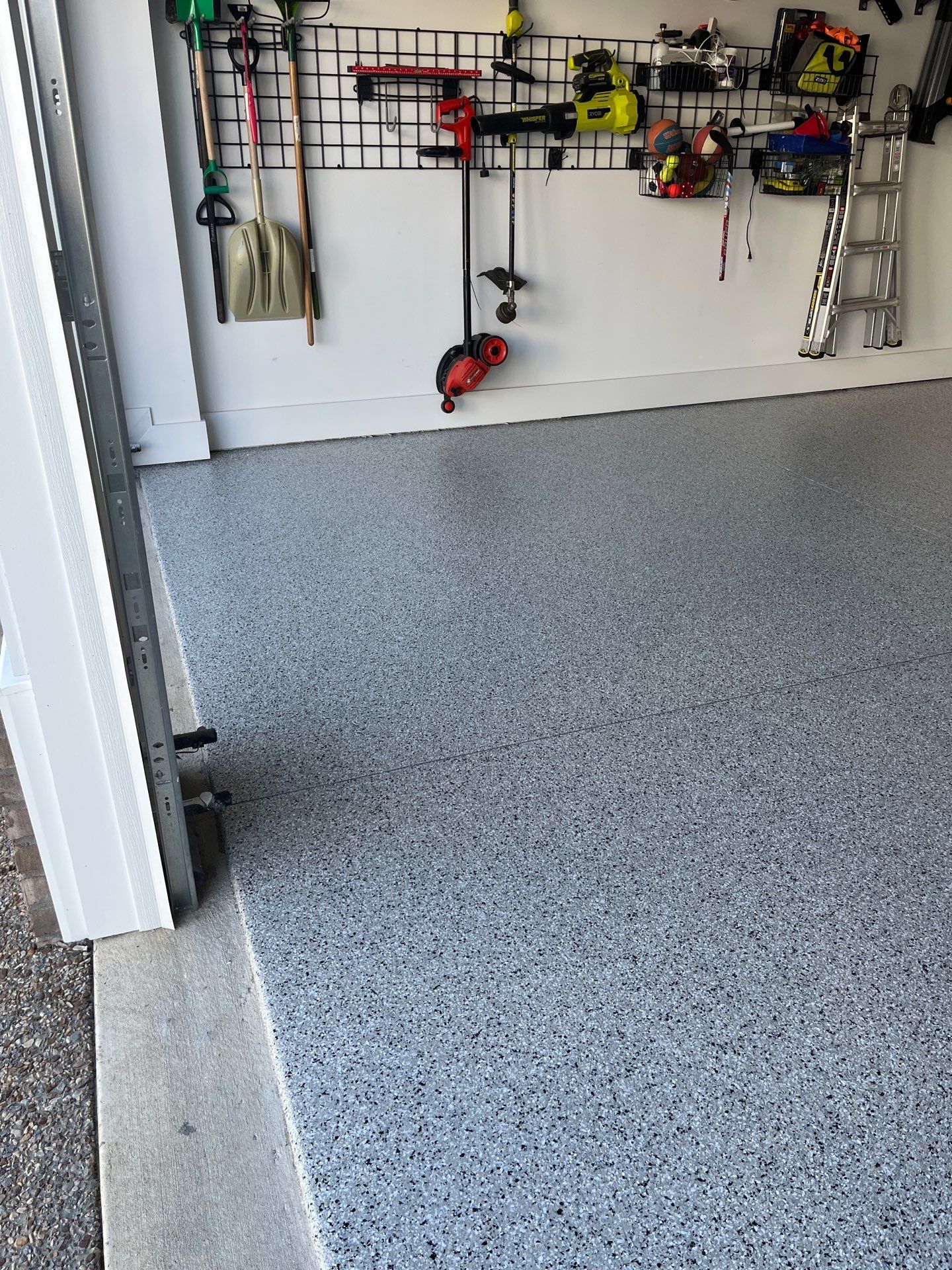 Garage Floor Coating using Cabin Fever by My Garage Floor Guys