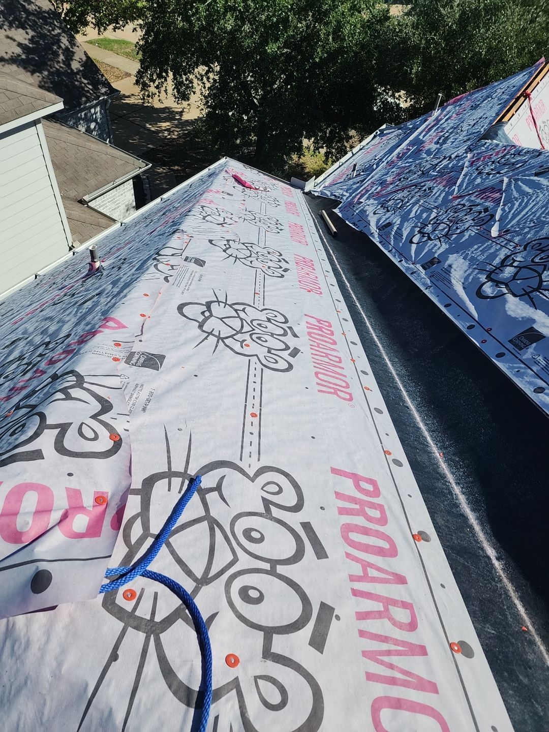 Residential Roofing Installation using Owen's Corning Duration (Lifetime) Shingles by Roof Repair Company