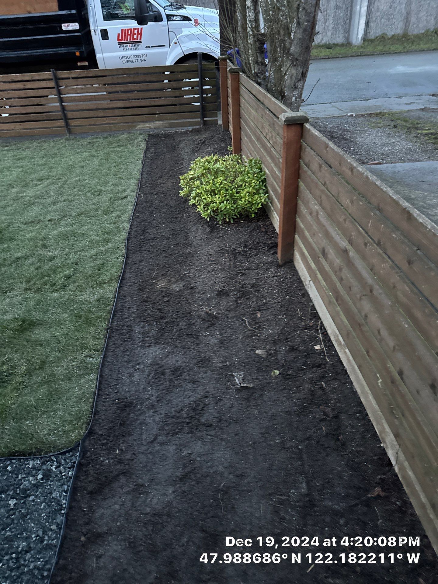 Concrete Driveway & Landscaping Project | Everett by Jireh Asphalt & Concrete Inc 