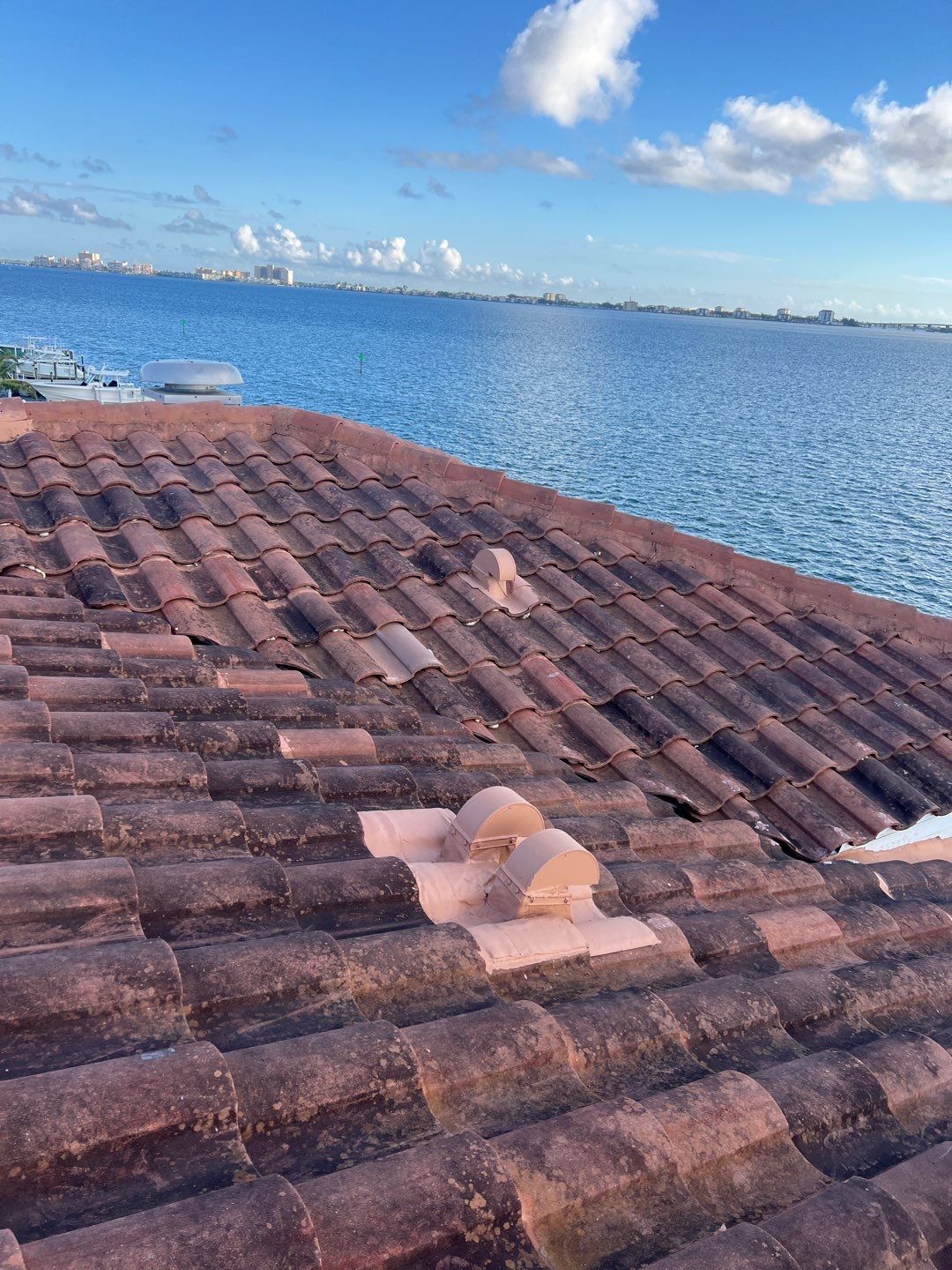 Residential Roofing Repair using Concrete Roof Tile by RoofSmith of Tampa Bay