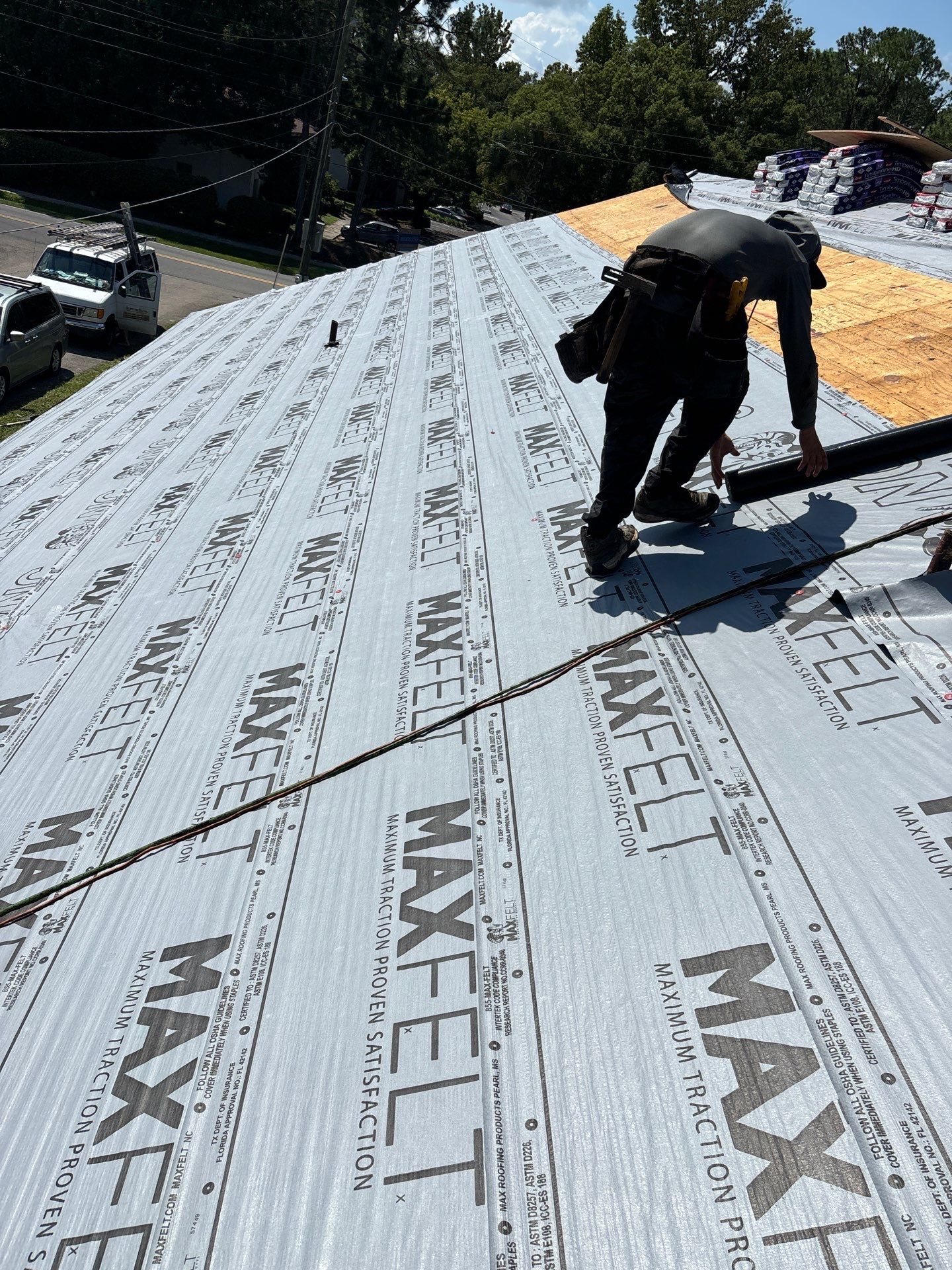 Commercial Reroof in Gainesville, Florida  by Brehm Roofing