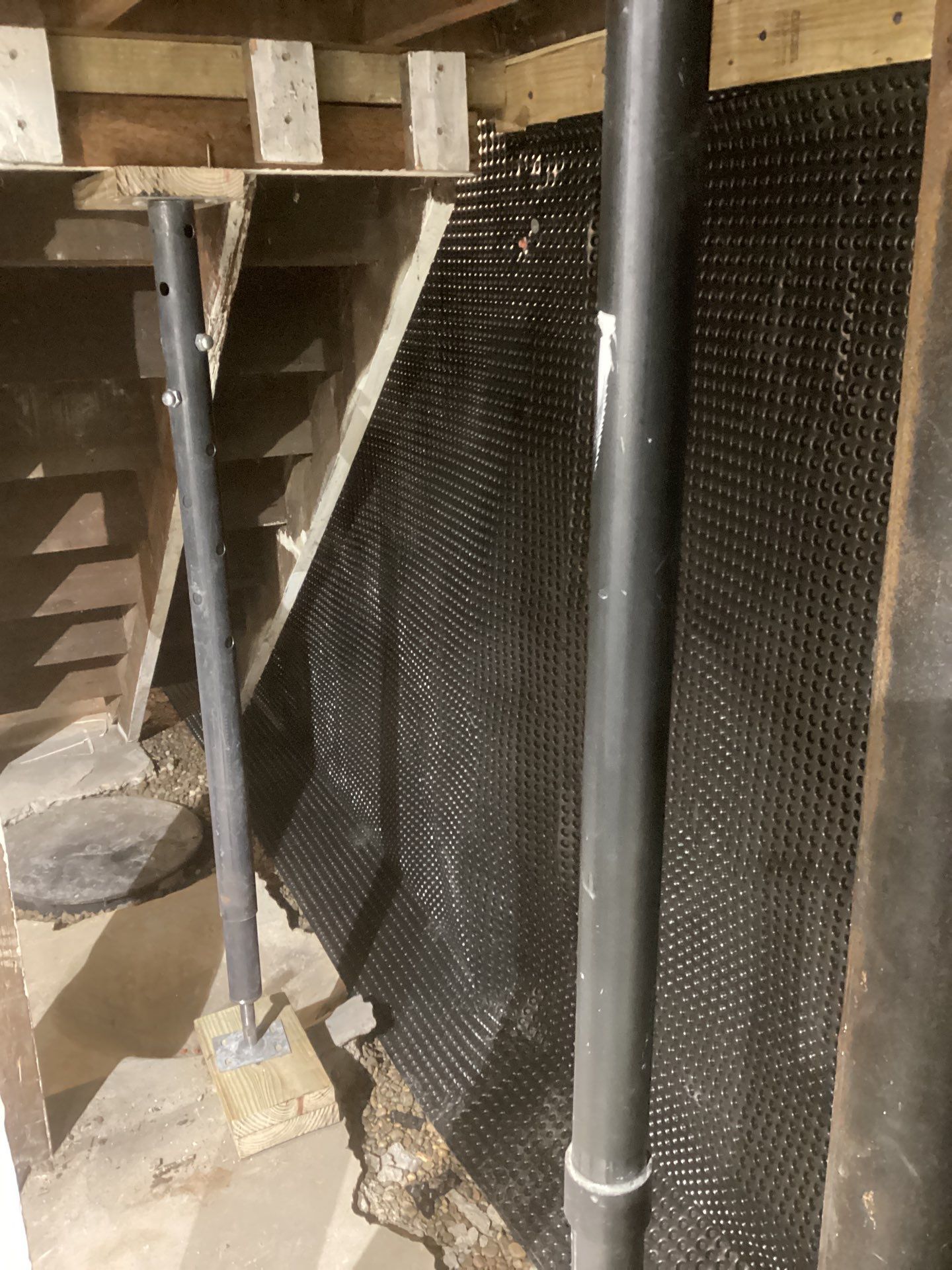 Interior Basement Waterproofing in NE MPLS by Waterproofing Northeast
