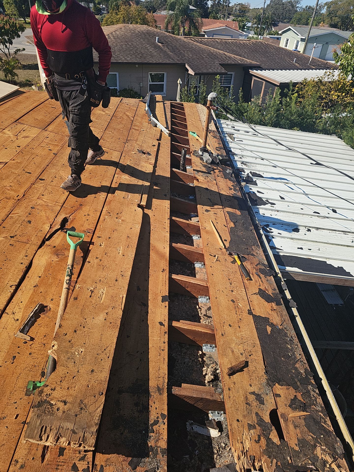 Project in St. Petersburg 33713 by Mitchell Roofing Company LLC