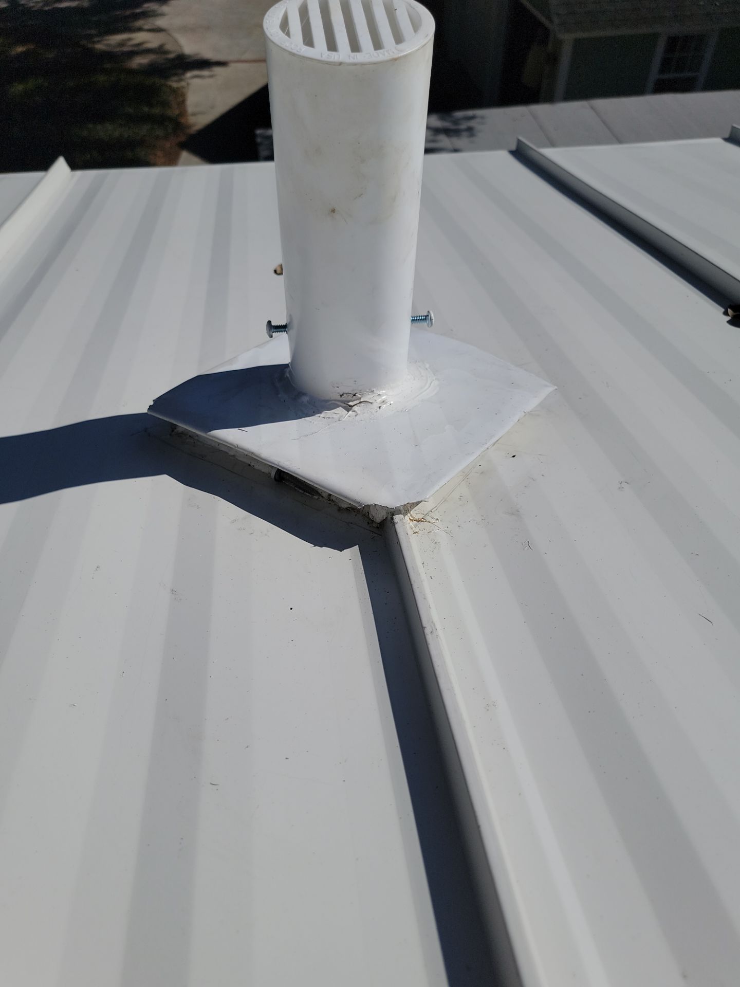 Residential Roofing Installation using Aluminum Metal Roof by Galaxy Builders, Inc.