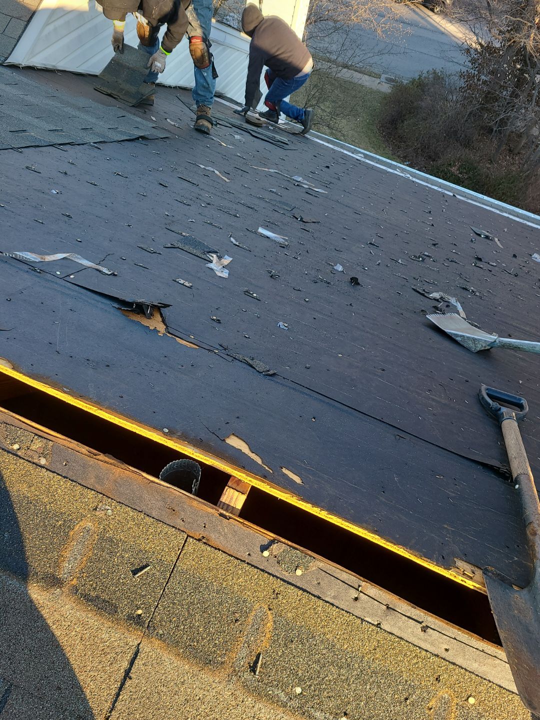 Burke: Residential Roof Replacement with CertainTeed Landmark Pro in Max Def Moire Black by RM Banning, Inc.