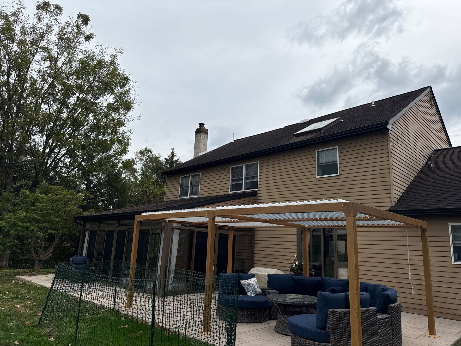 Full Exterior Renovation with GAF Roofing System in North Wales by North Star Roofing