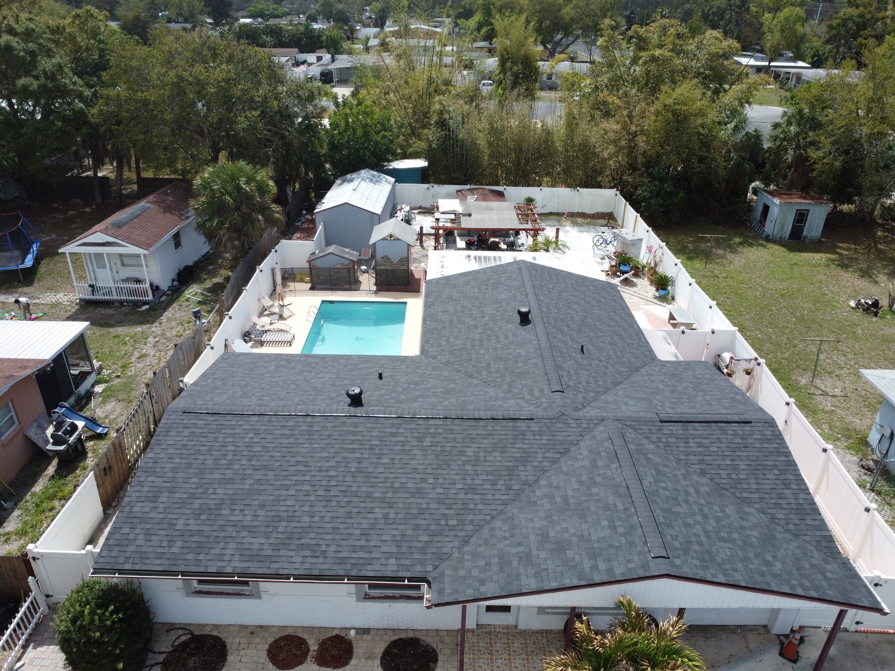 Roof Replacement in Sarasota, FL by Steadfast Roofing 