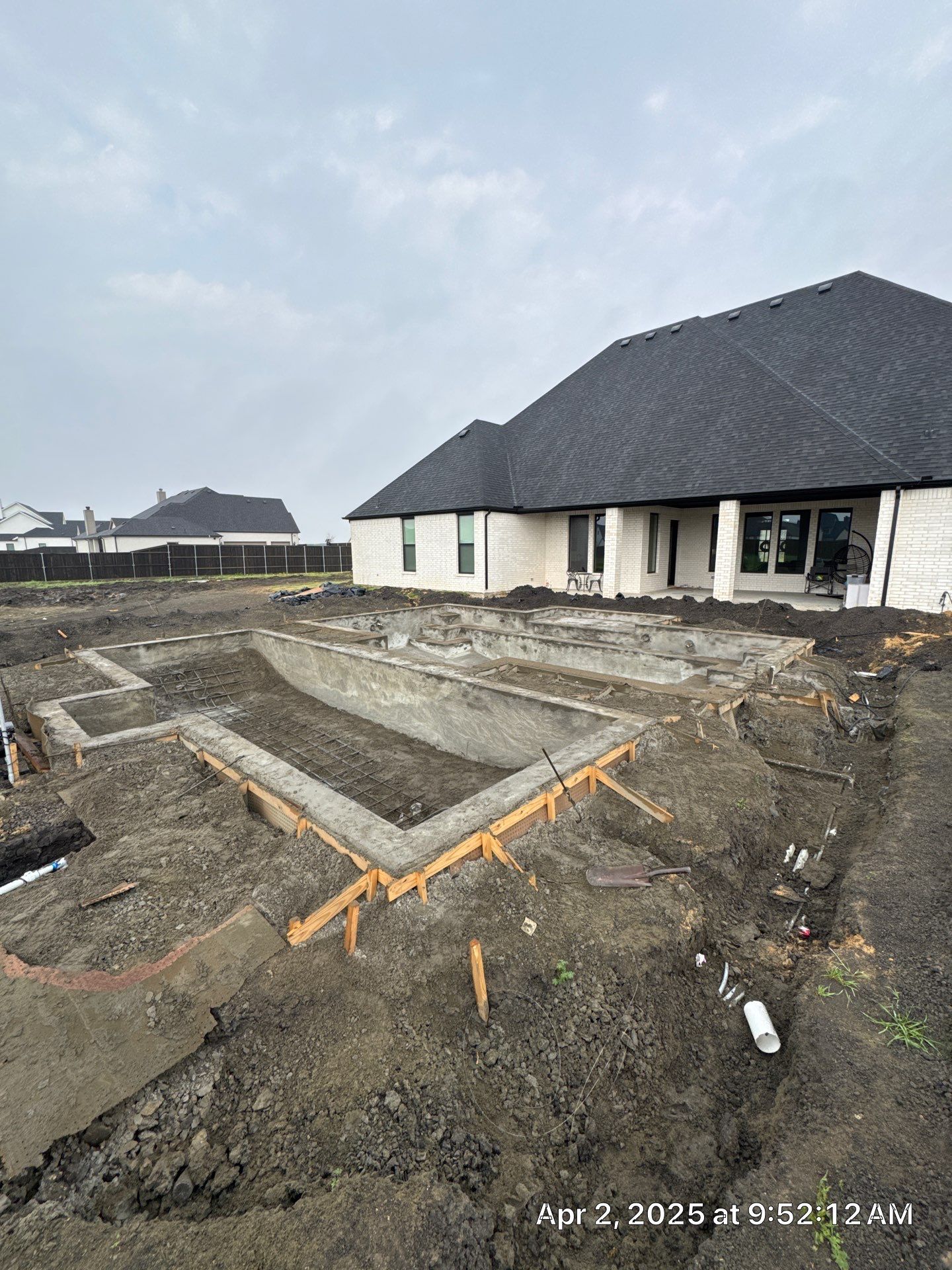 Modern Geometric with Sunken Pool Bar by Pinnacle Pools and Spas - DFW