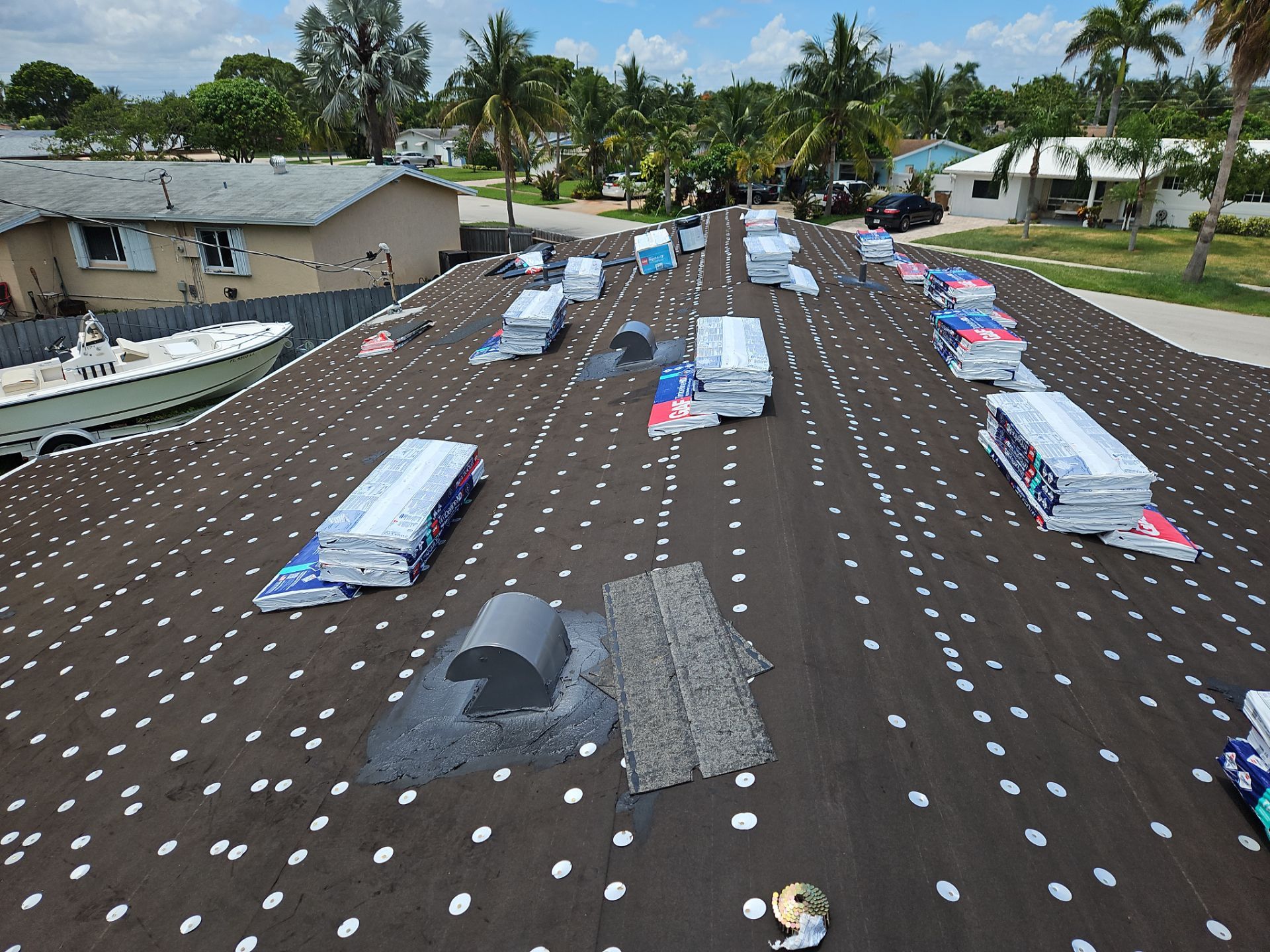 Residential Roofing Installation using GAF by BLUES BROTHERS ROOFING