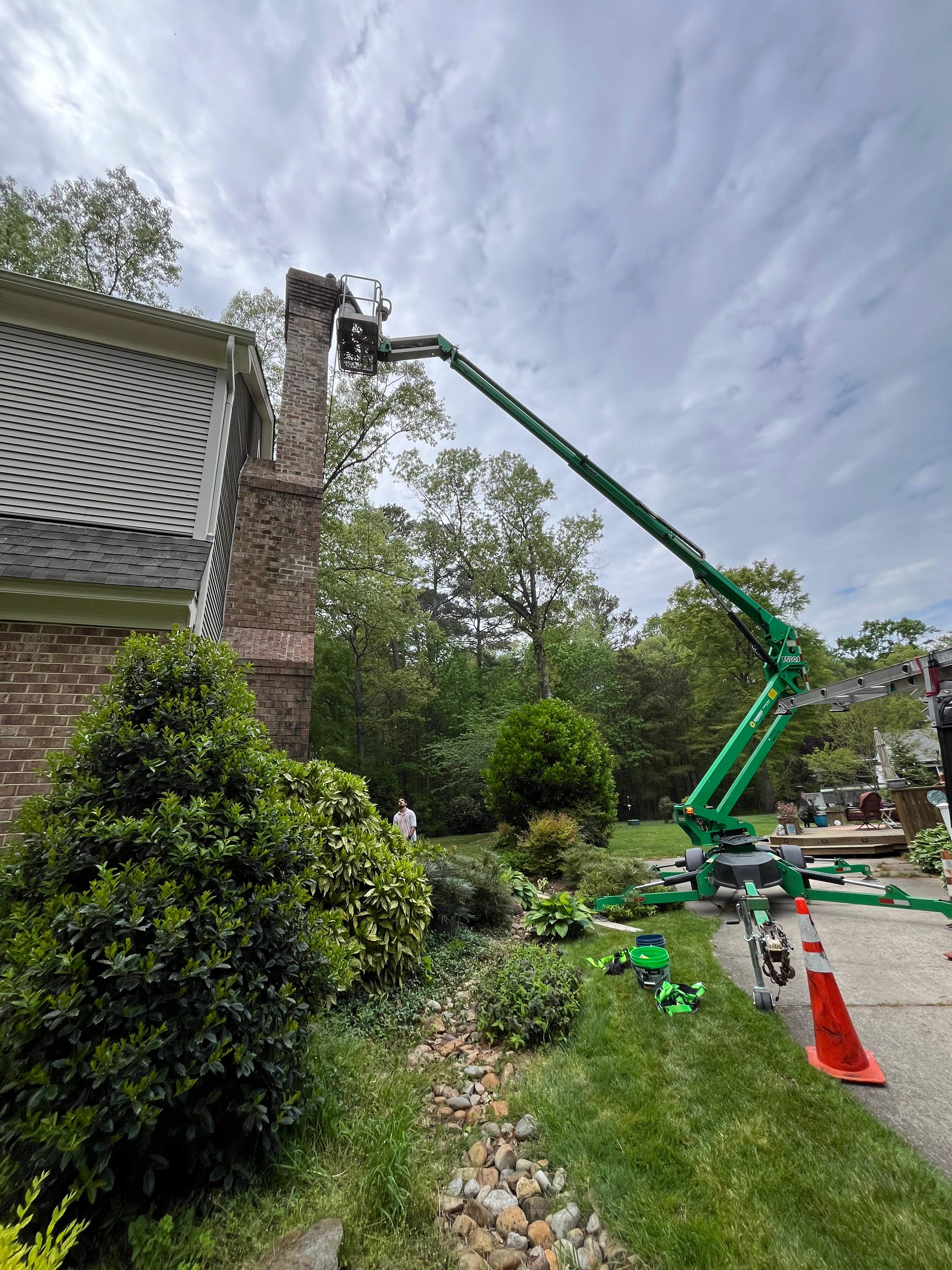 Impossible Masonry Repair in Chesapeake by Premier Chimney and Roofing