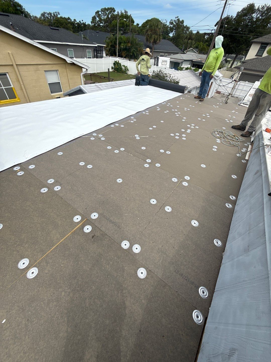 Project in St. Petersburg 33703 by Mitchell Roofing Company LLC