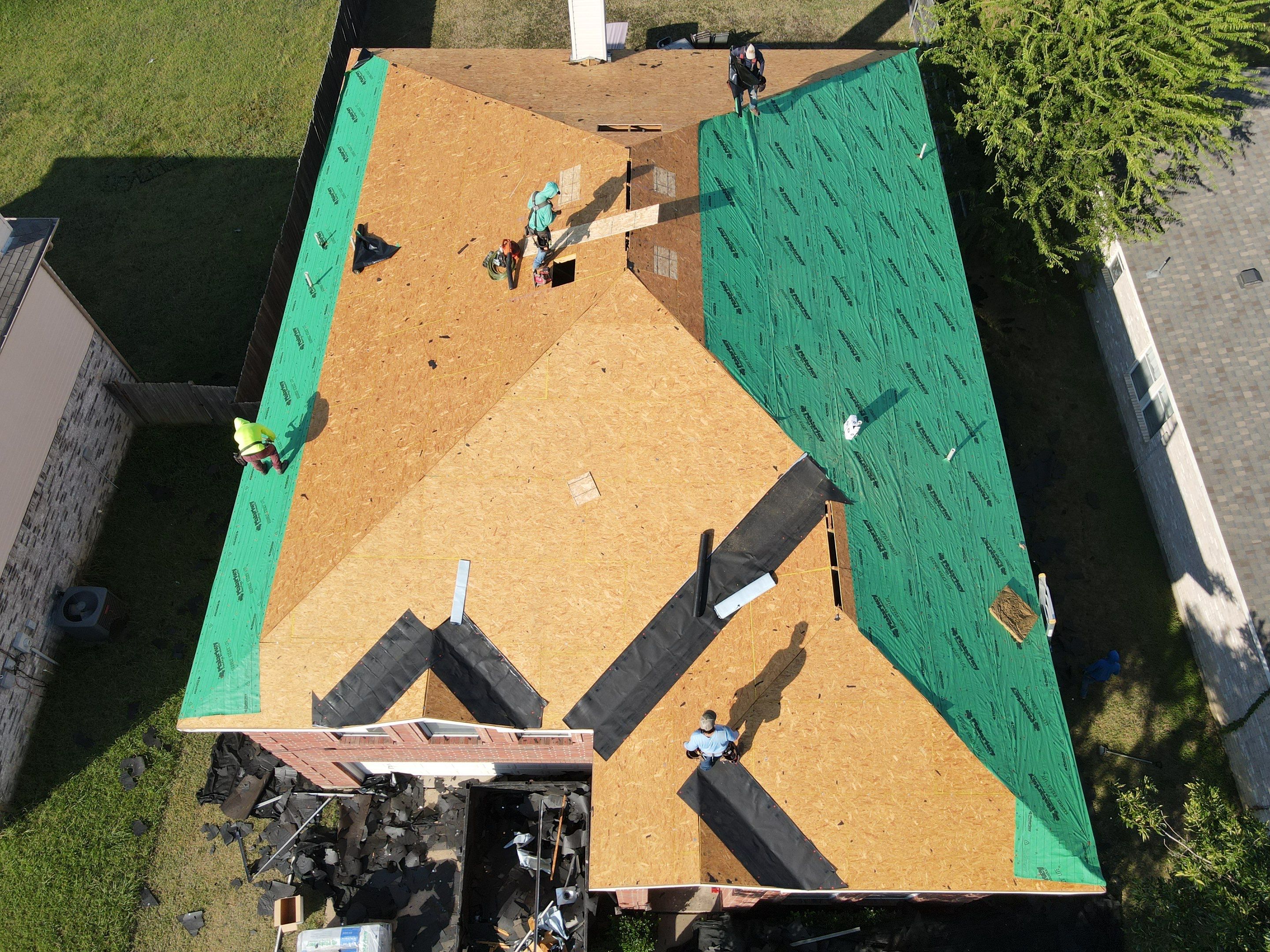 Reroof Class 4 by Berry Good Roofing 