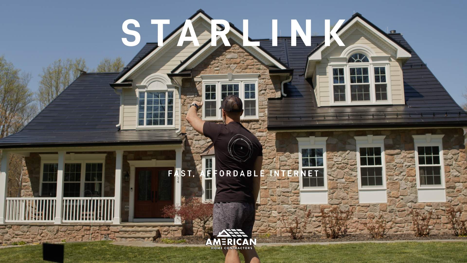 Starlink Installation by American Home Contractors