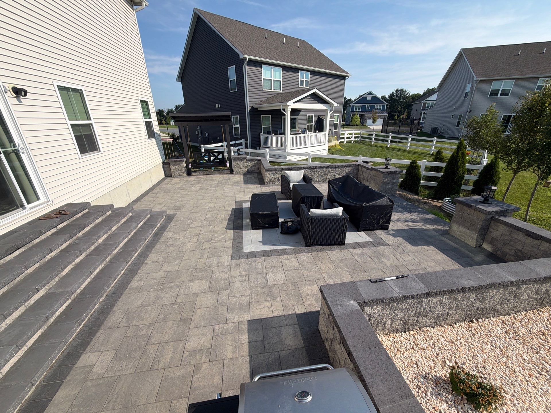 Project Showcase: Backyard Transformation in Middletown, DE by Studio G Indoor Spaces & Outdoor Living