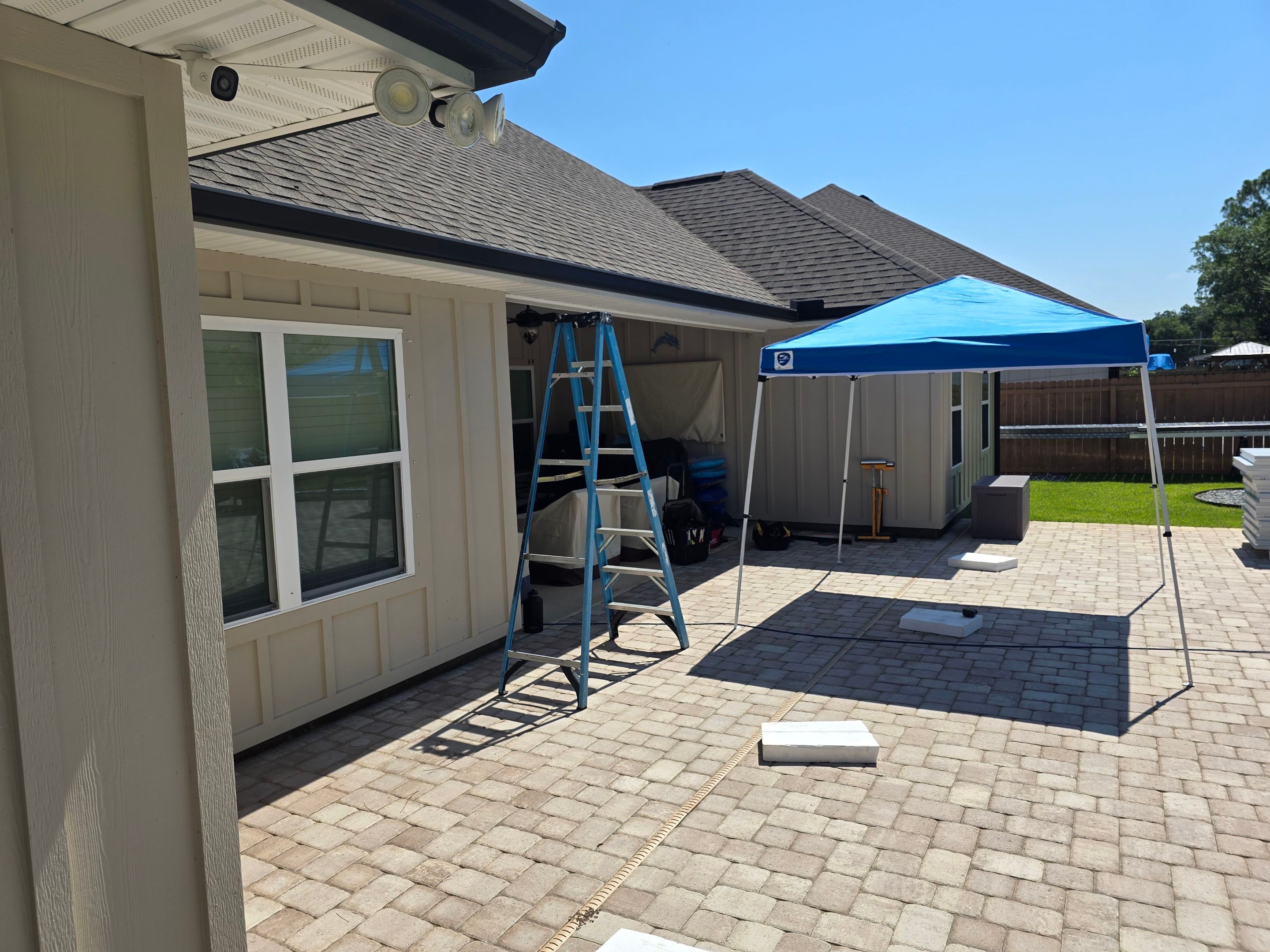 Patio Cover using Colorbeam by Titan Sunrooms