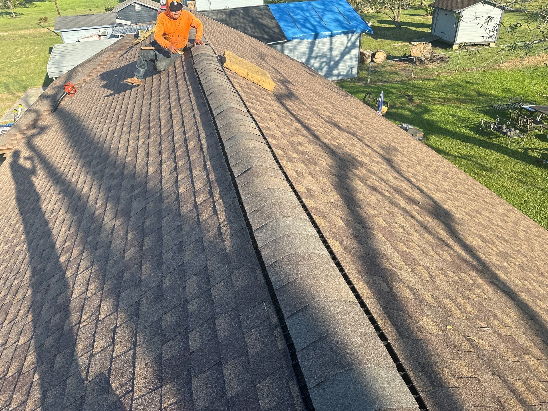 GAF HDZ TIMBERLINE BARKWOOD by Motion Roofing