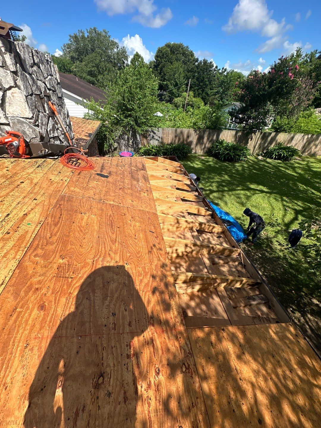 Residential Roofing Installation using Owen's Corning Duration (Lifetime) Shingles by Roof Repair Company
